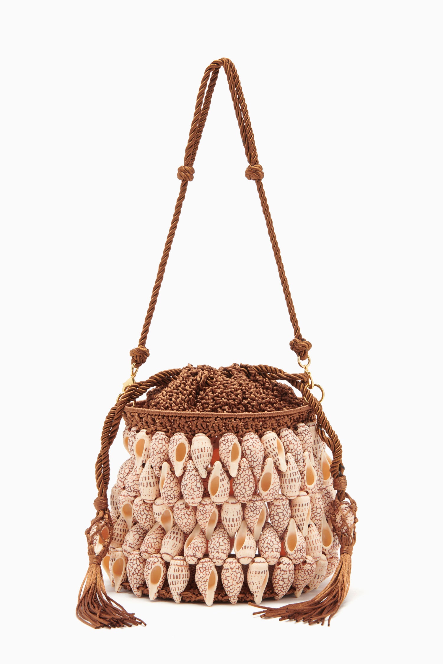 Buy Ivory Pearl Shells Udaipur Embroidered Potli Bag by The Leather Garden  Online at Aza Fashions.