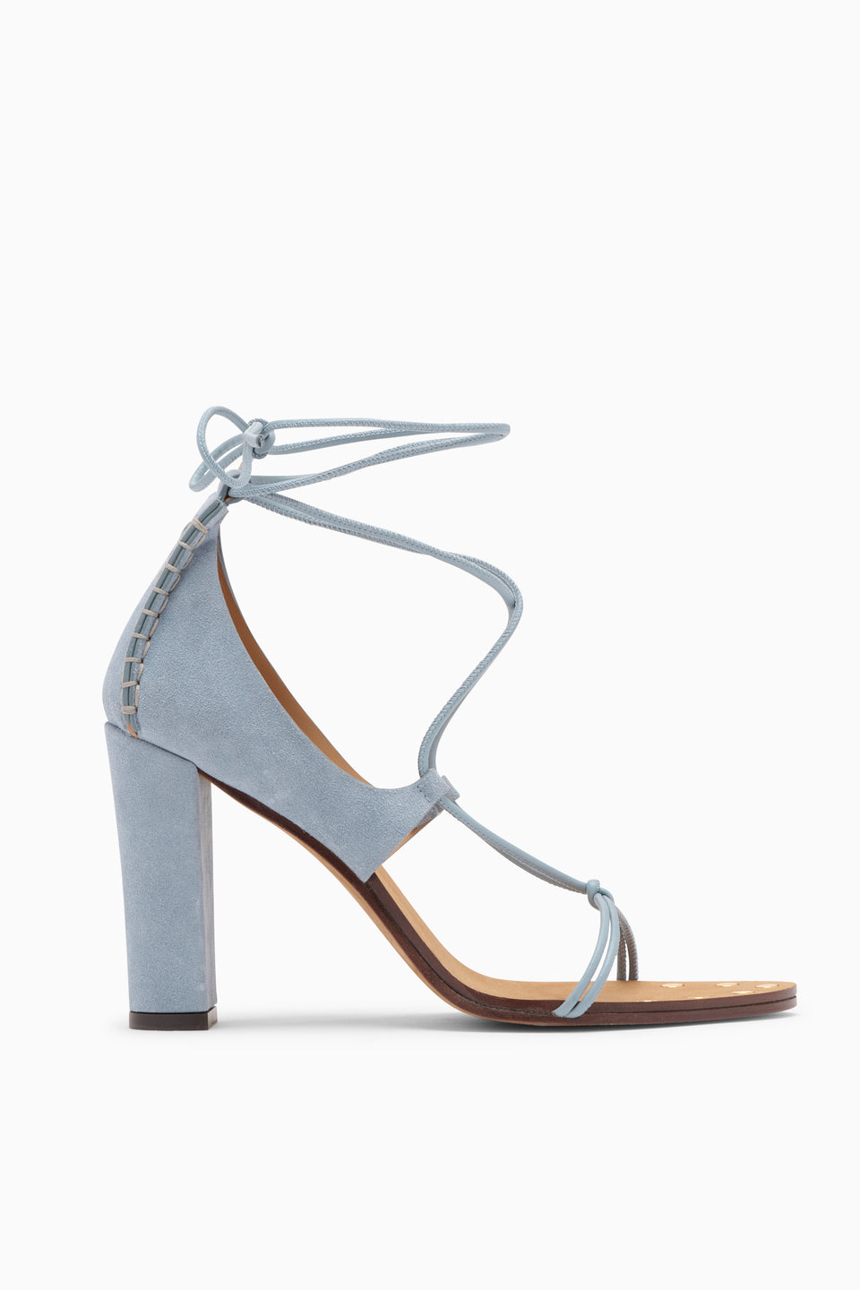 Aves Bare High Heel Sandal - Stone