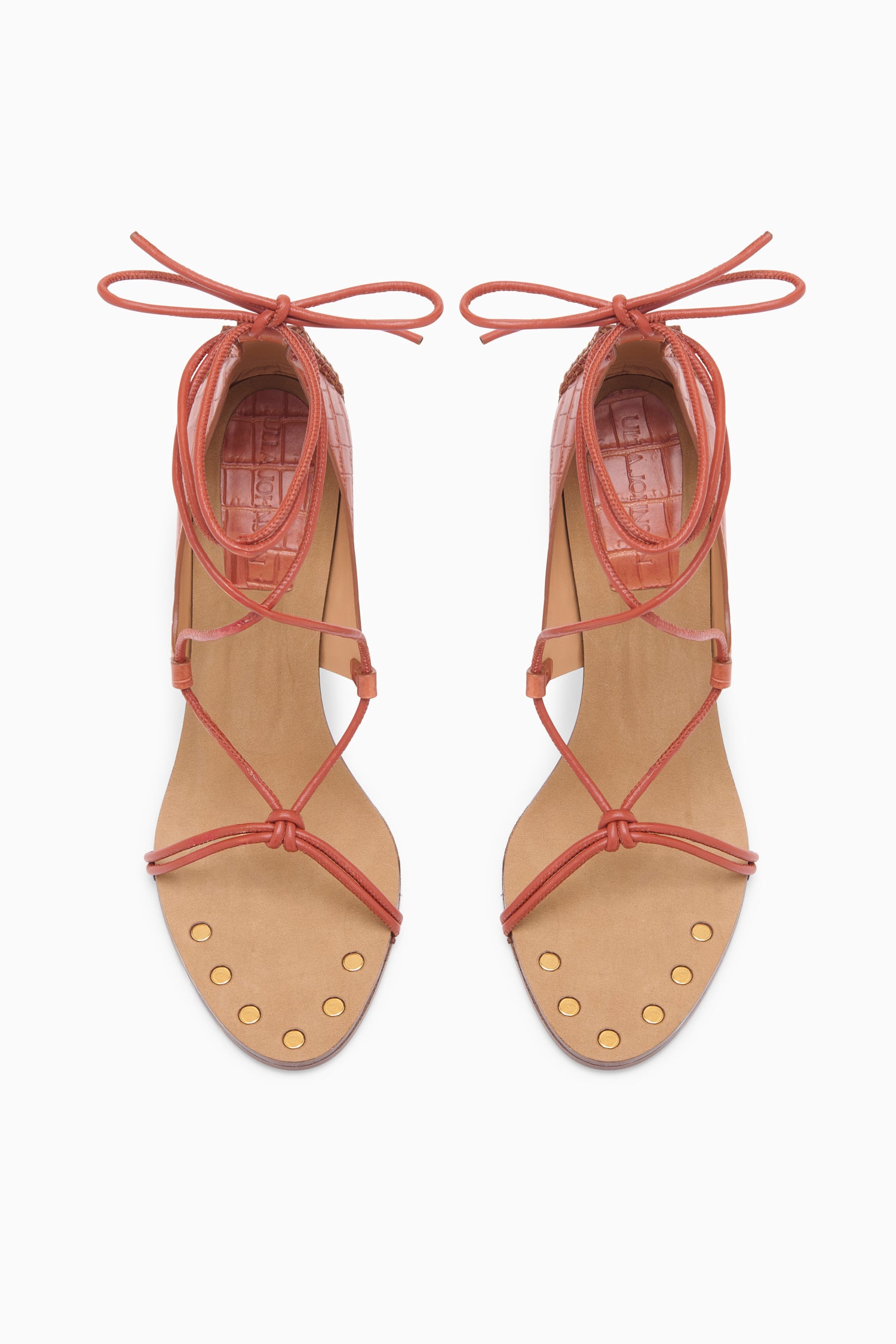 Ulla Johnson Aves Bare High Heel Sandal - Redwood