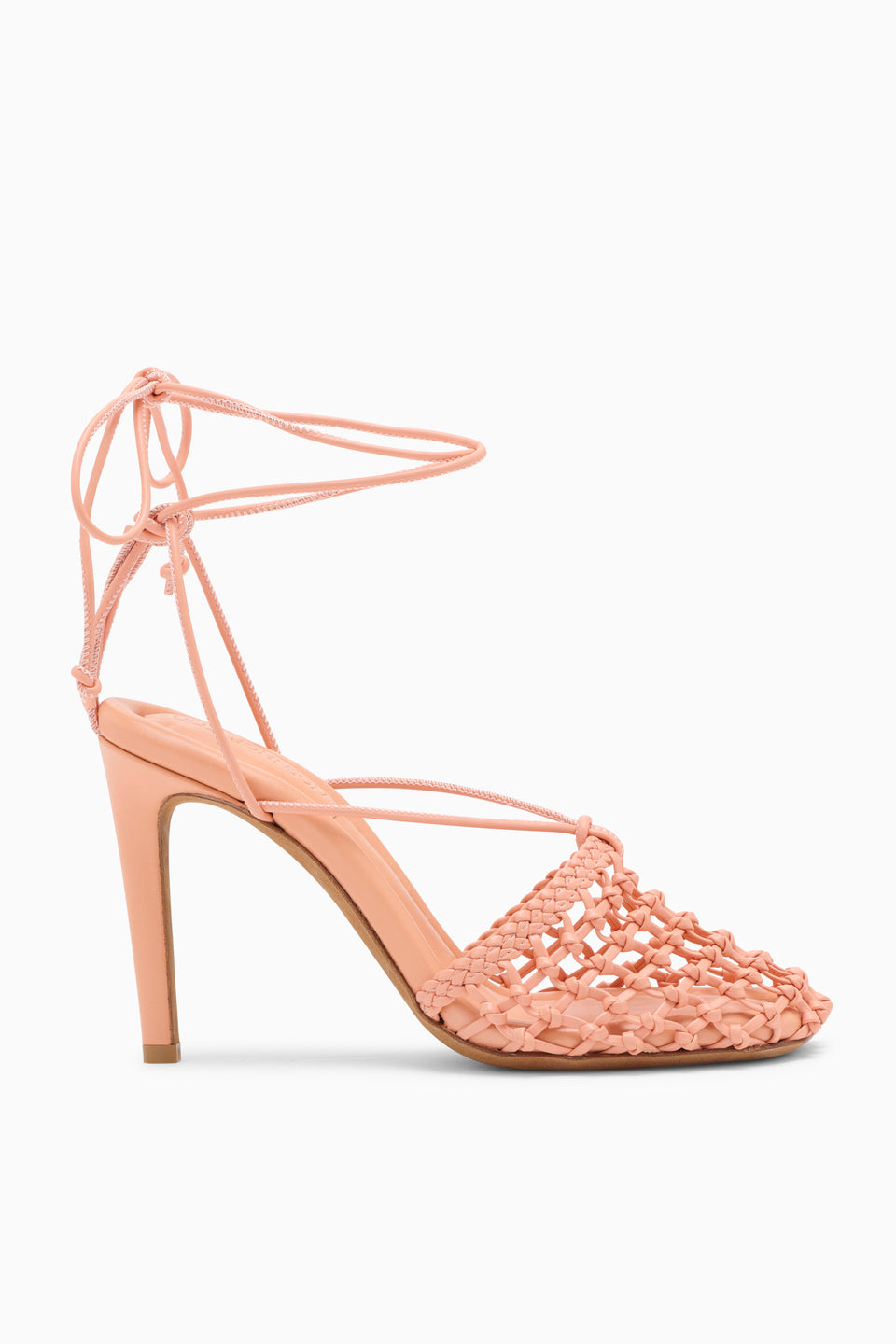 Gracie Hand Knotted High Heel - Blush