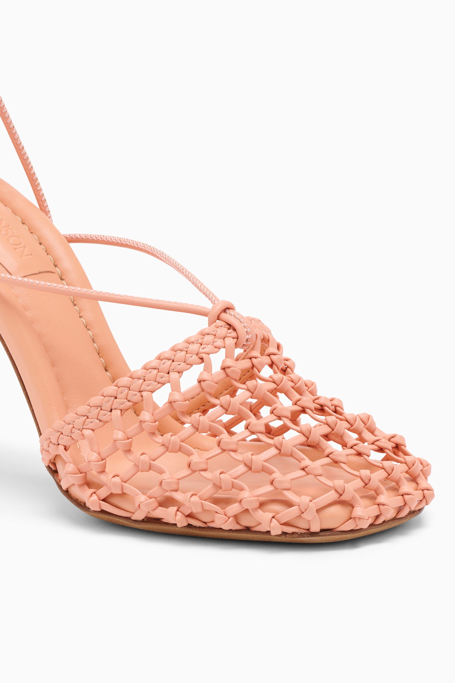 Gracie Hand Knotted High Heel - Blush
