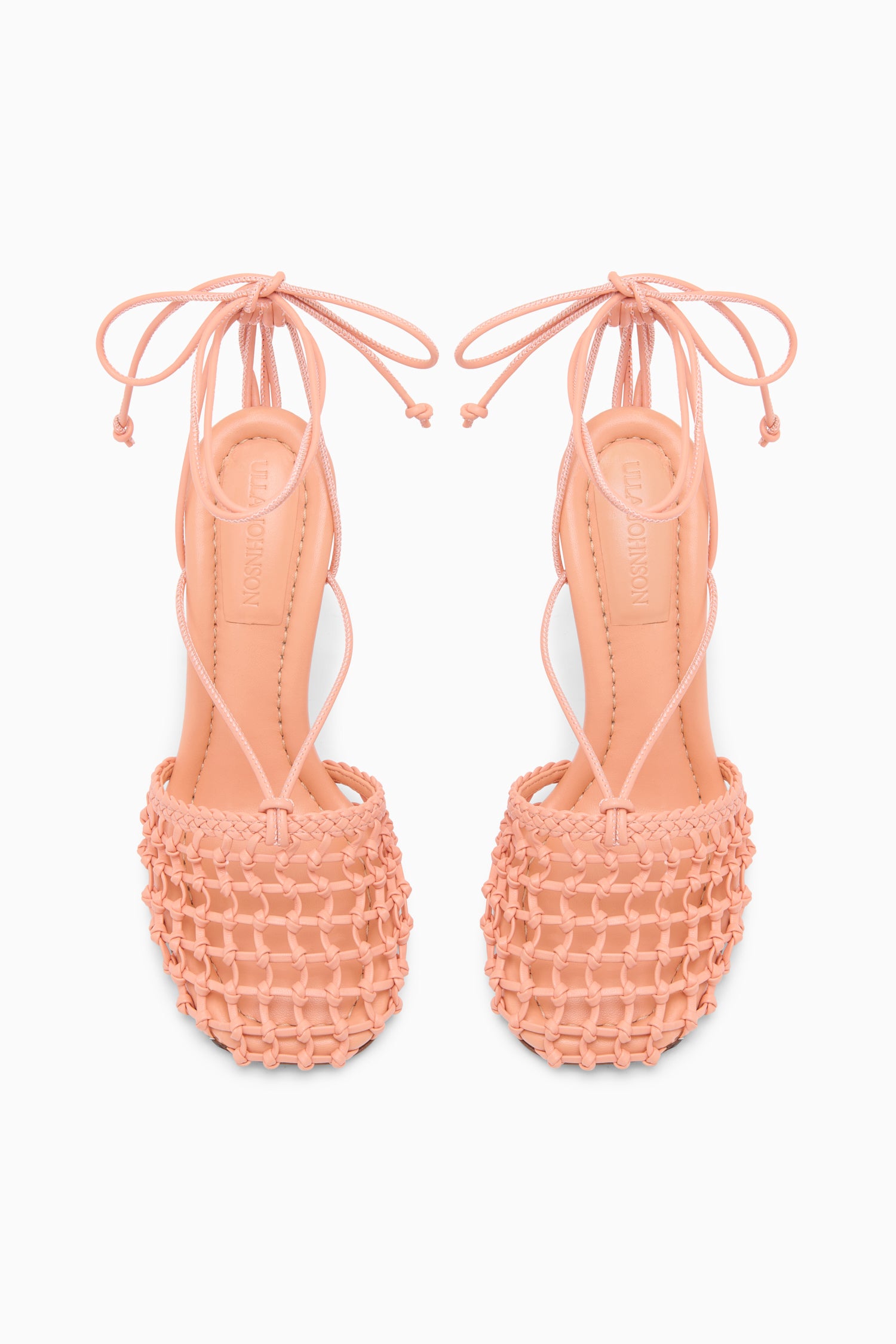 Gracie Hand Knotted High Heel - Blush