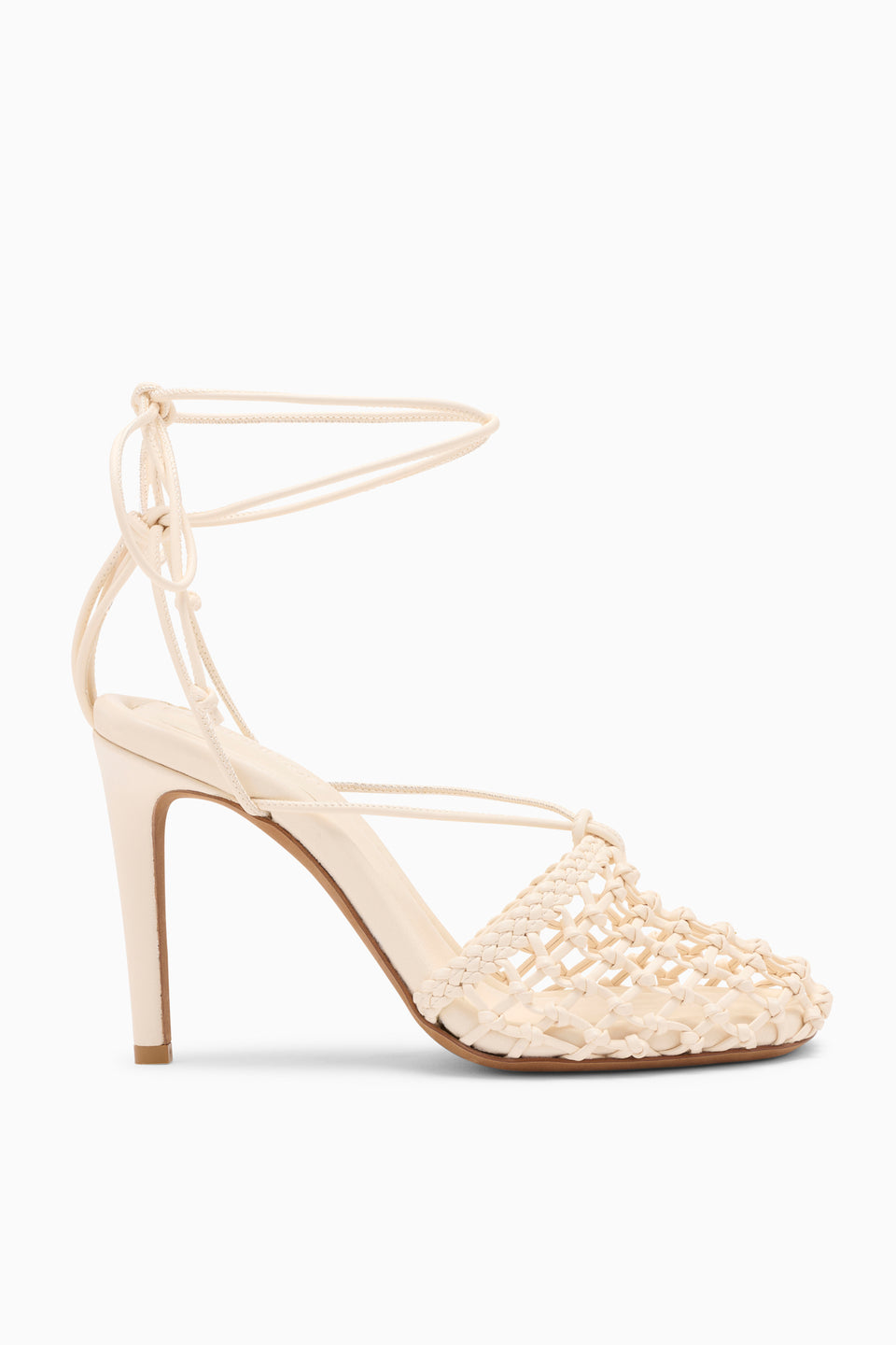 Gracie Hand Knotted High Heel - Cowrie