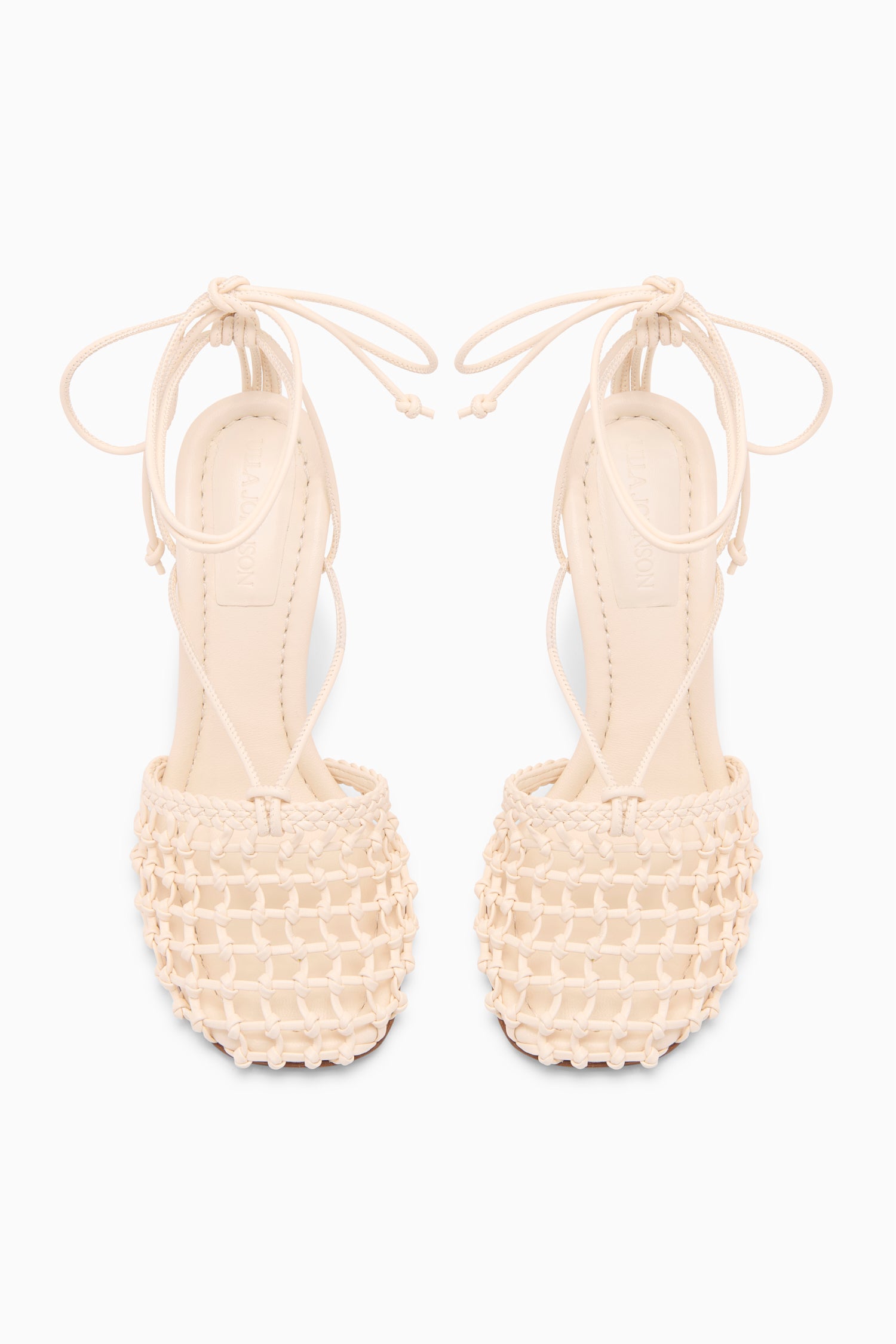 Gracie Hand Knotted High Heel - Cowrie