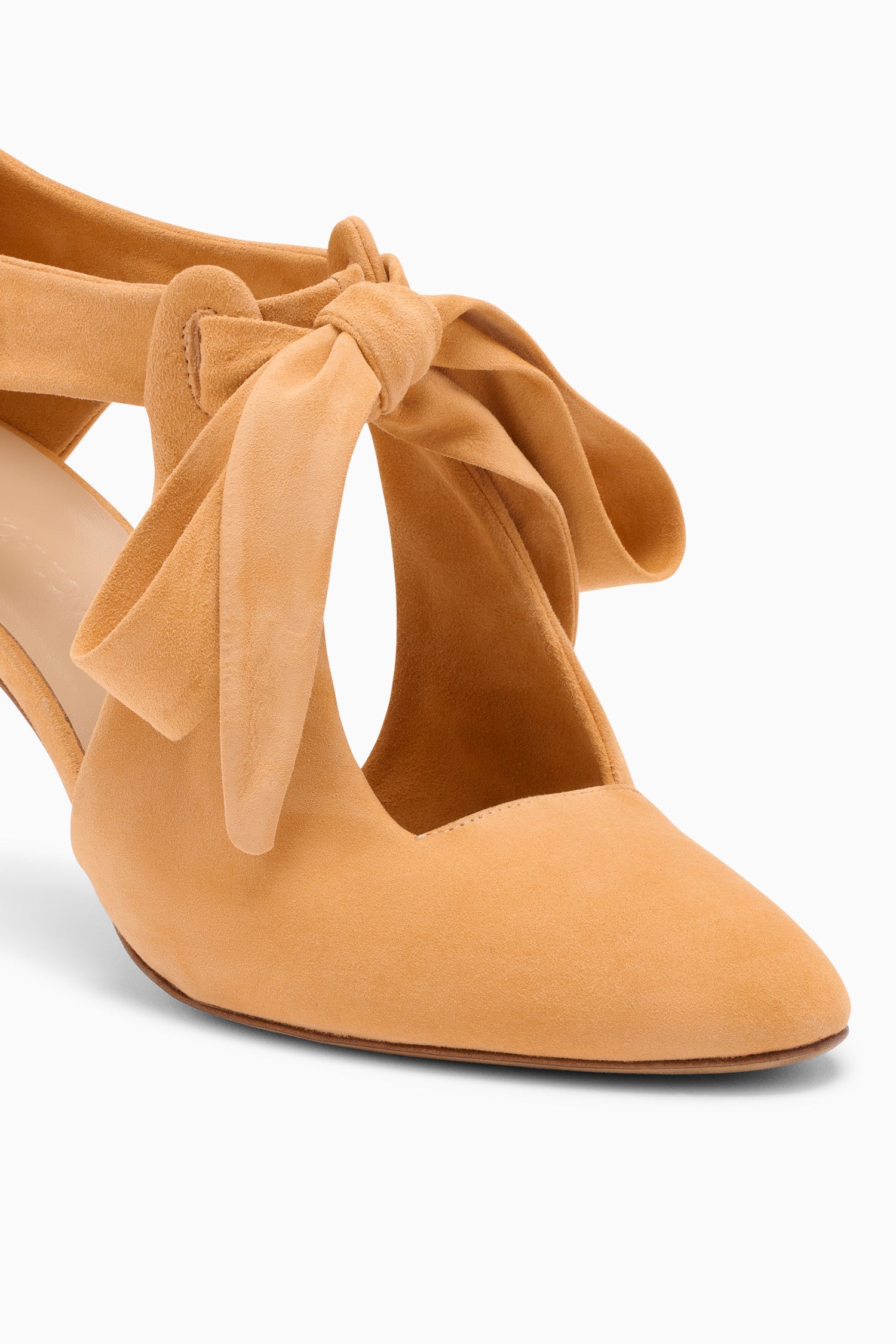Ingrid Soft Bow Pump - Ginger