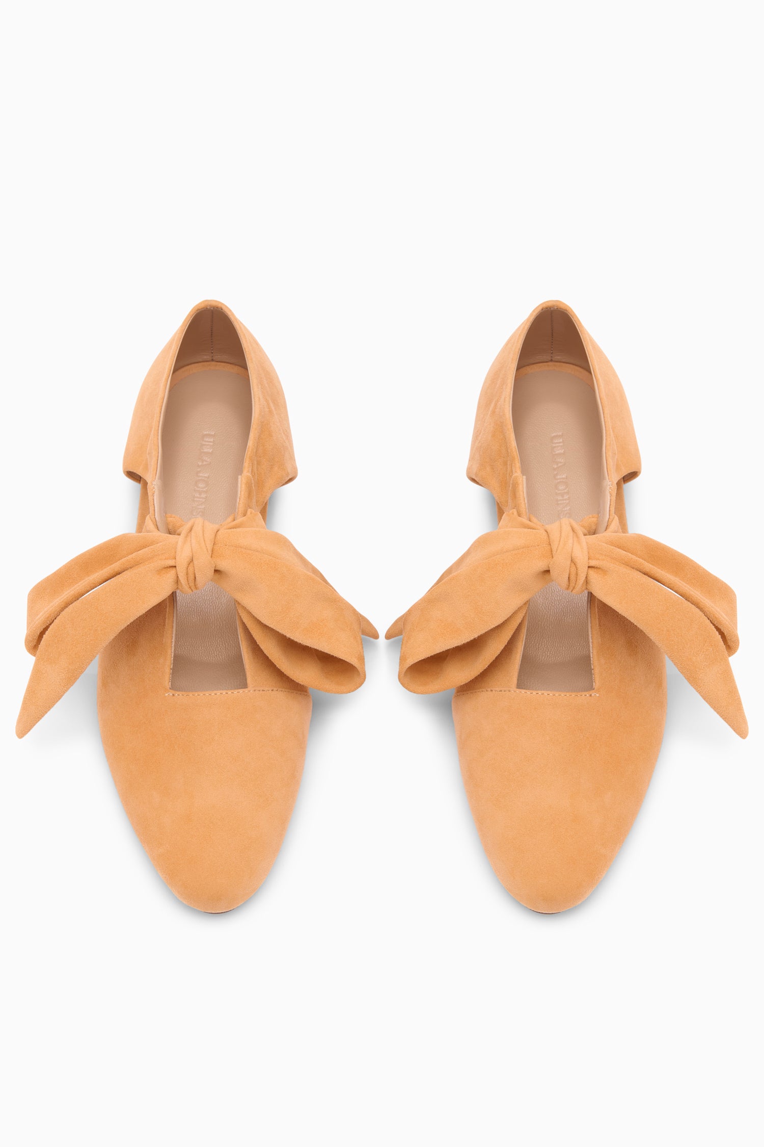 Ingrid Soft Bow Flat - Ginger