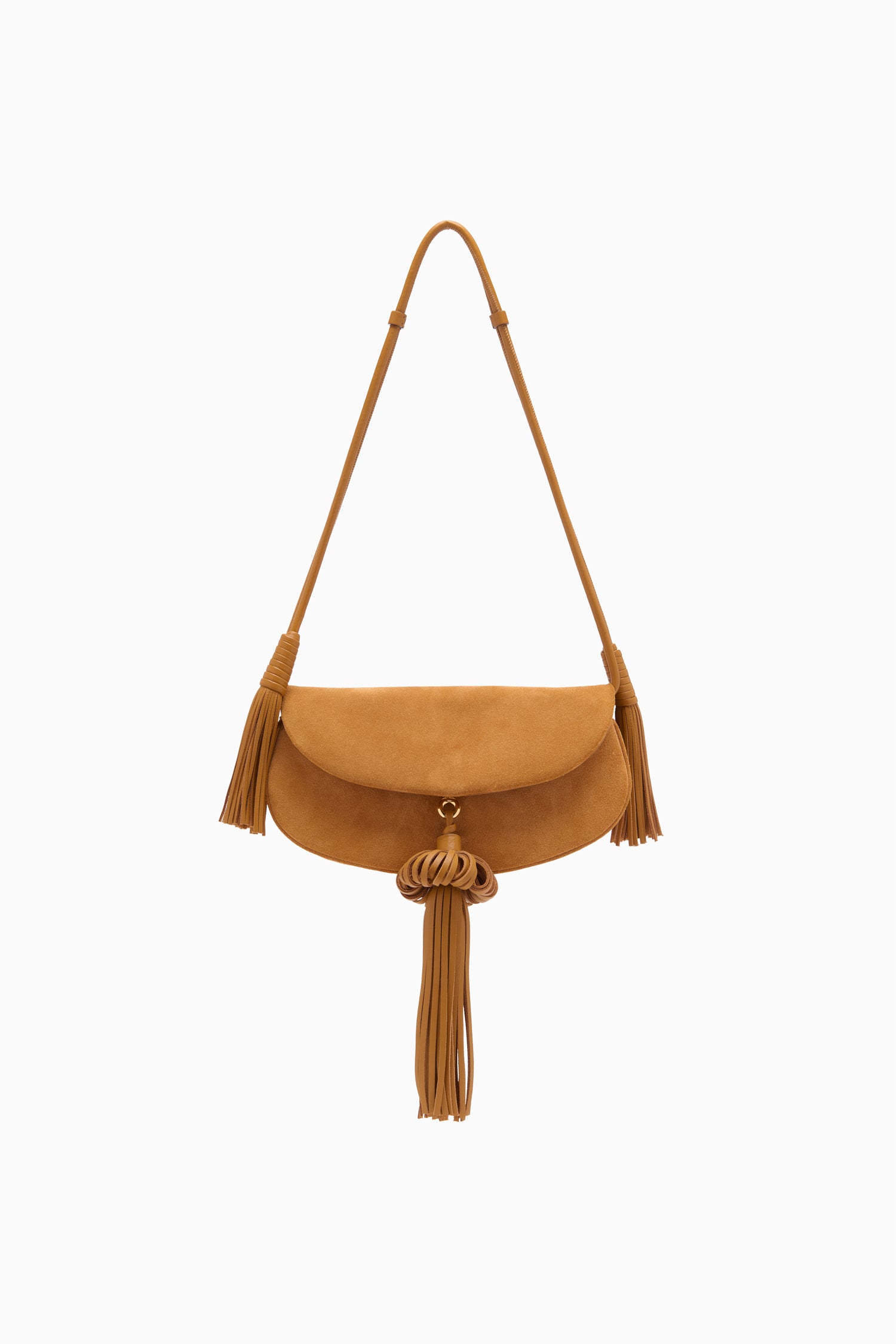 Paloma Tassel Flap Bag - Canyon