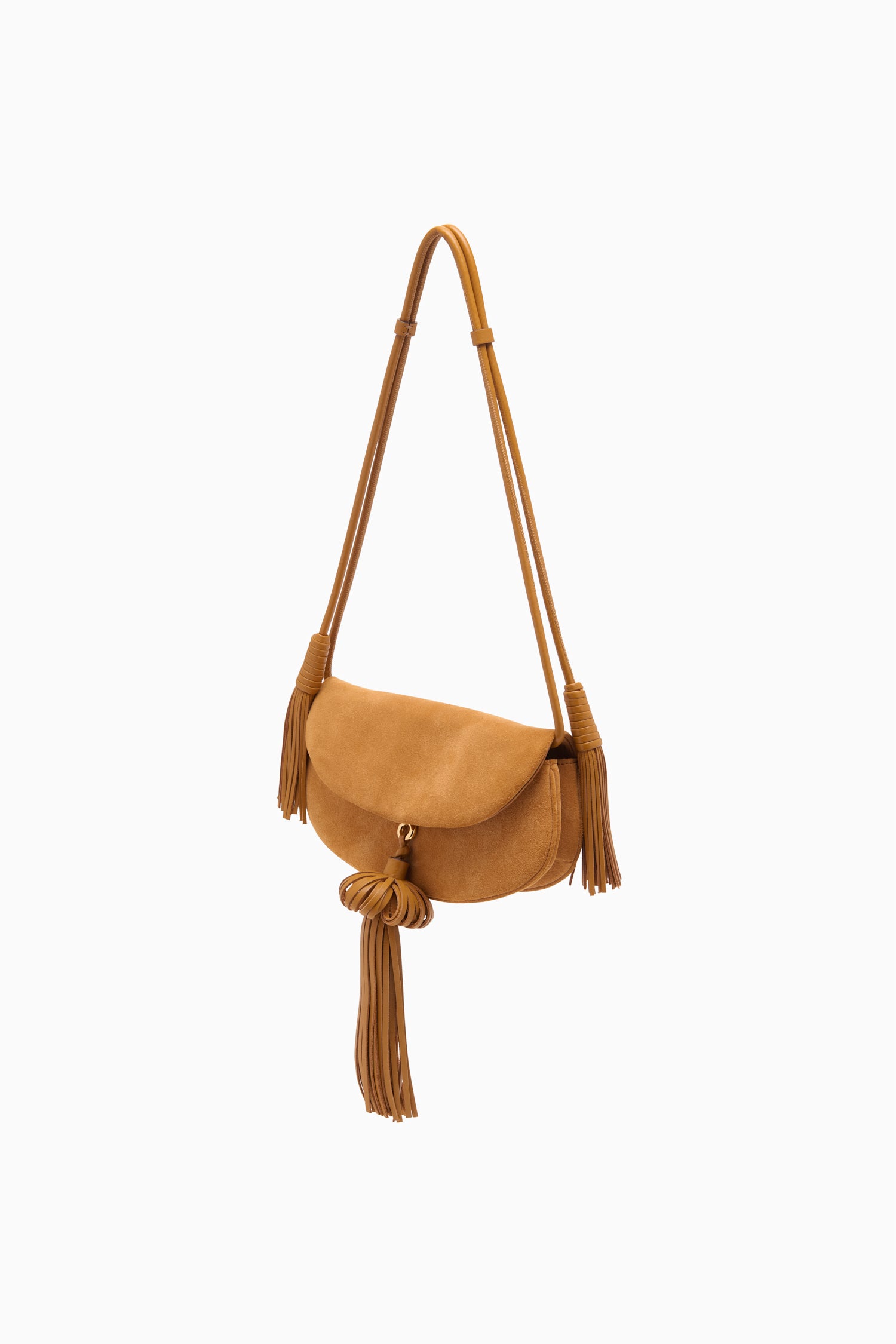 Ulla Johnson Paloma Tassel Flap Bag - Canyon