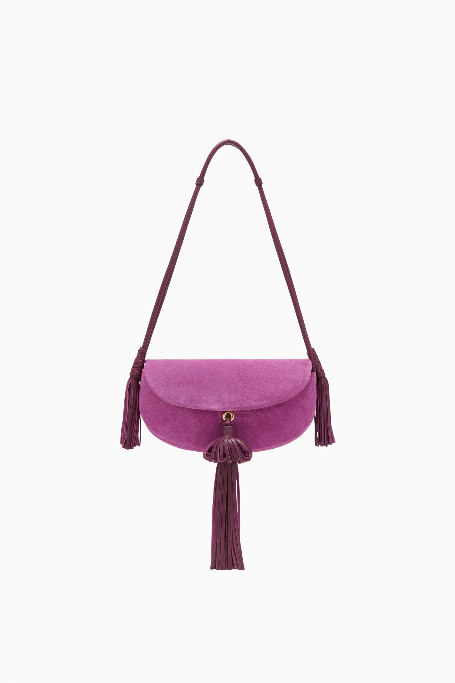 Paloma Tassel Flap Bag - Orchid