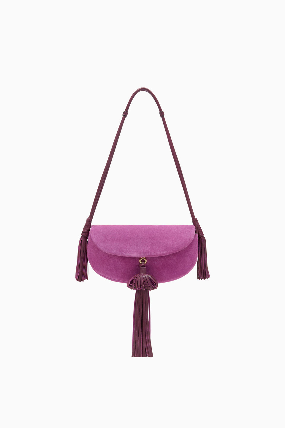 Paloma Tassel Flap Bag - Orchid