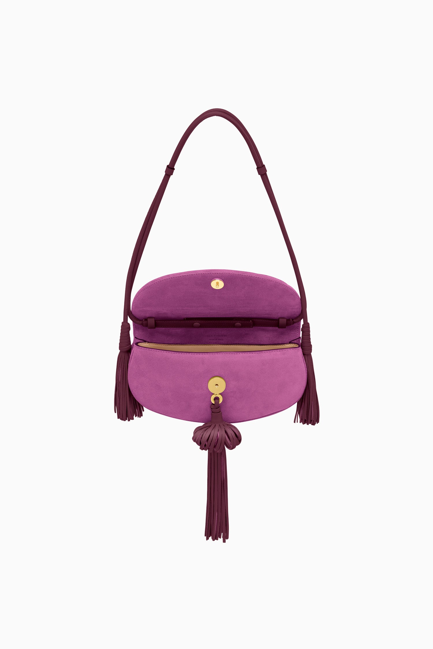 Paloma Tassel Flap Bag - Orchid