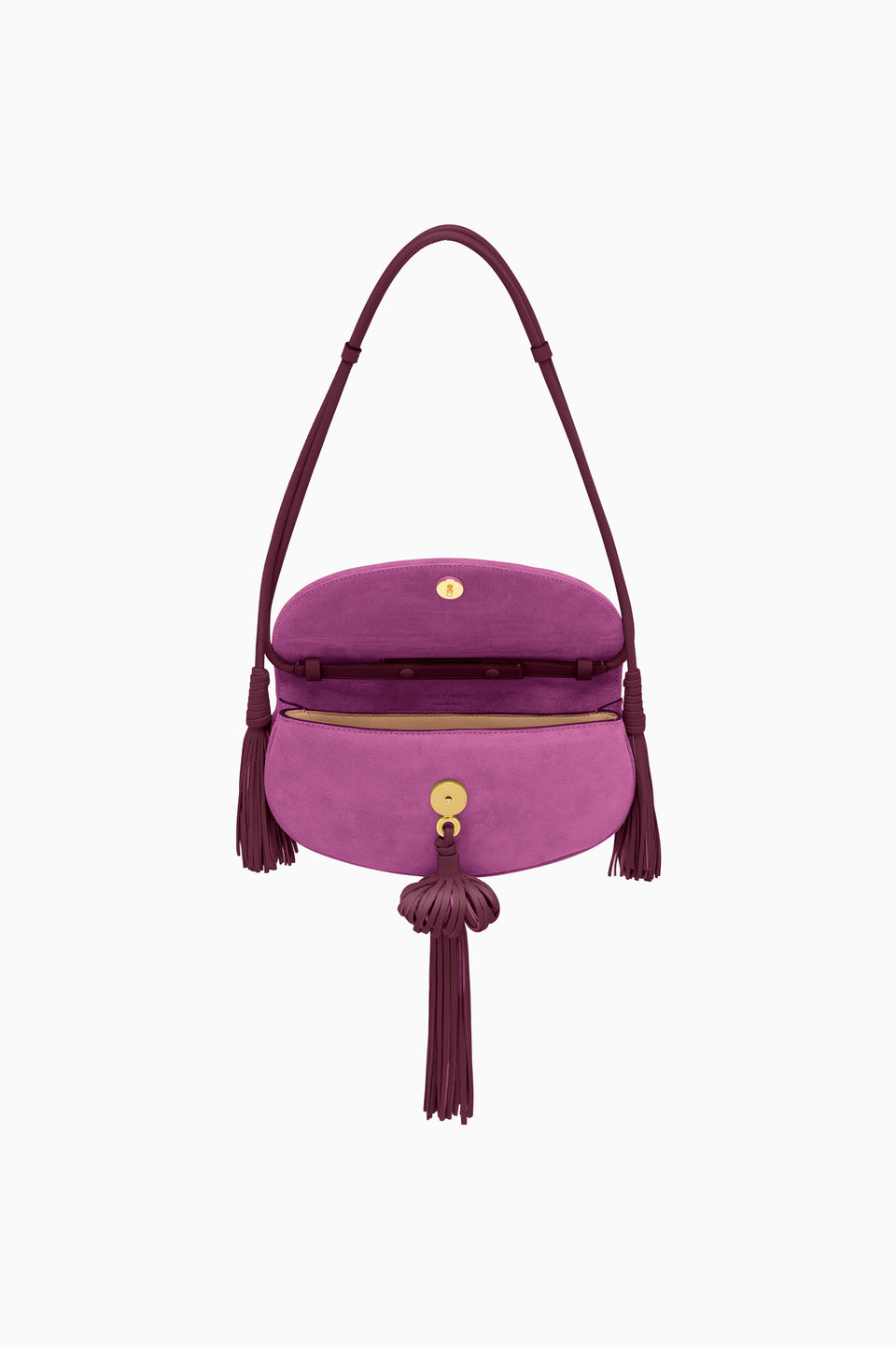 Paloma Tassel Flap Bag - Orchid