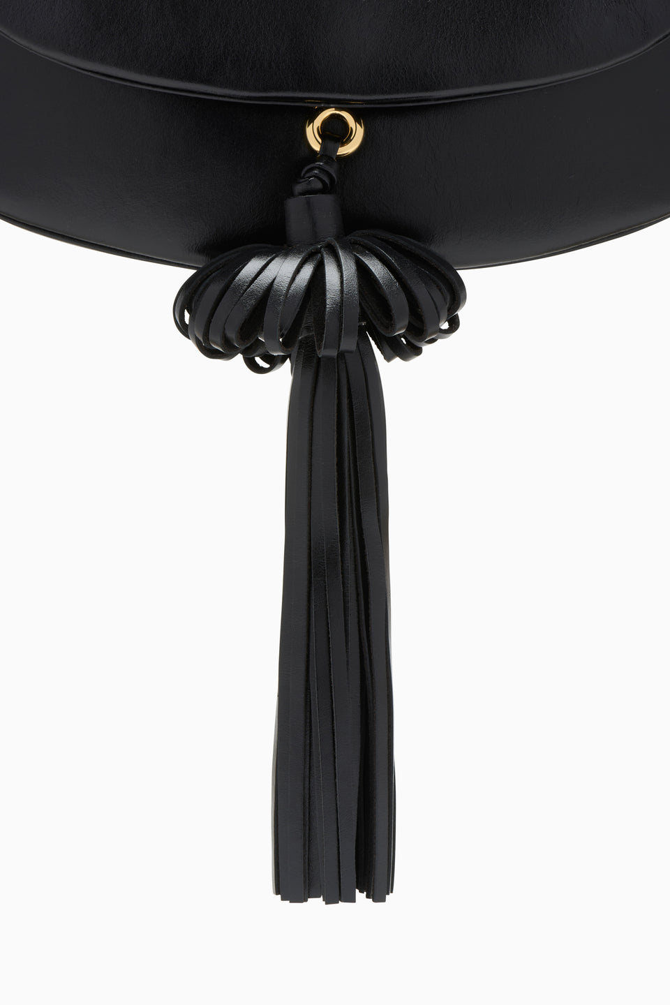 Paloma Tassel Flap Bag - Noir