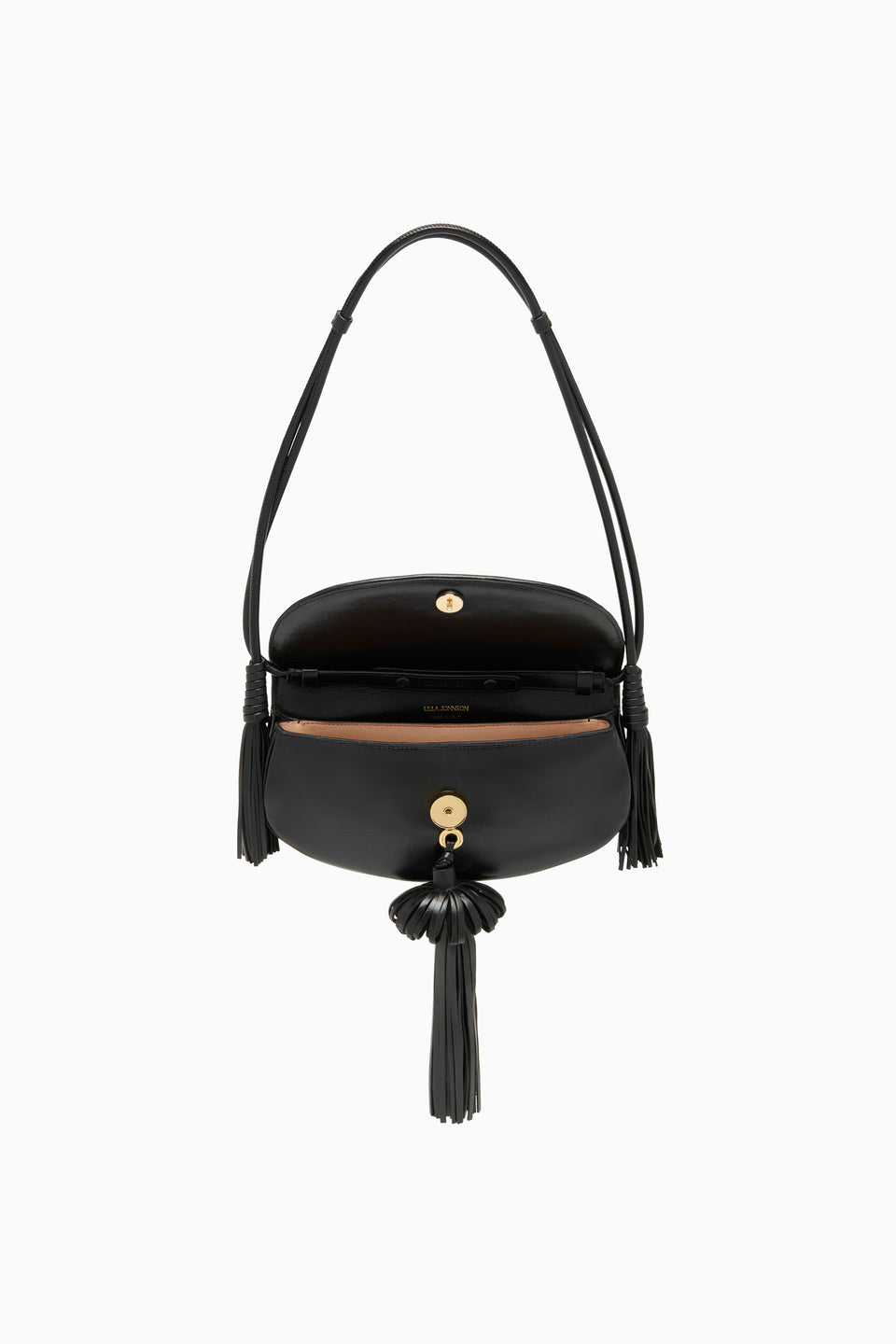 Paloma Tassel Flap Bag - Noir