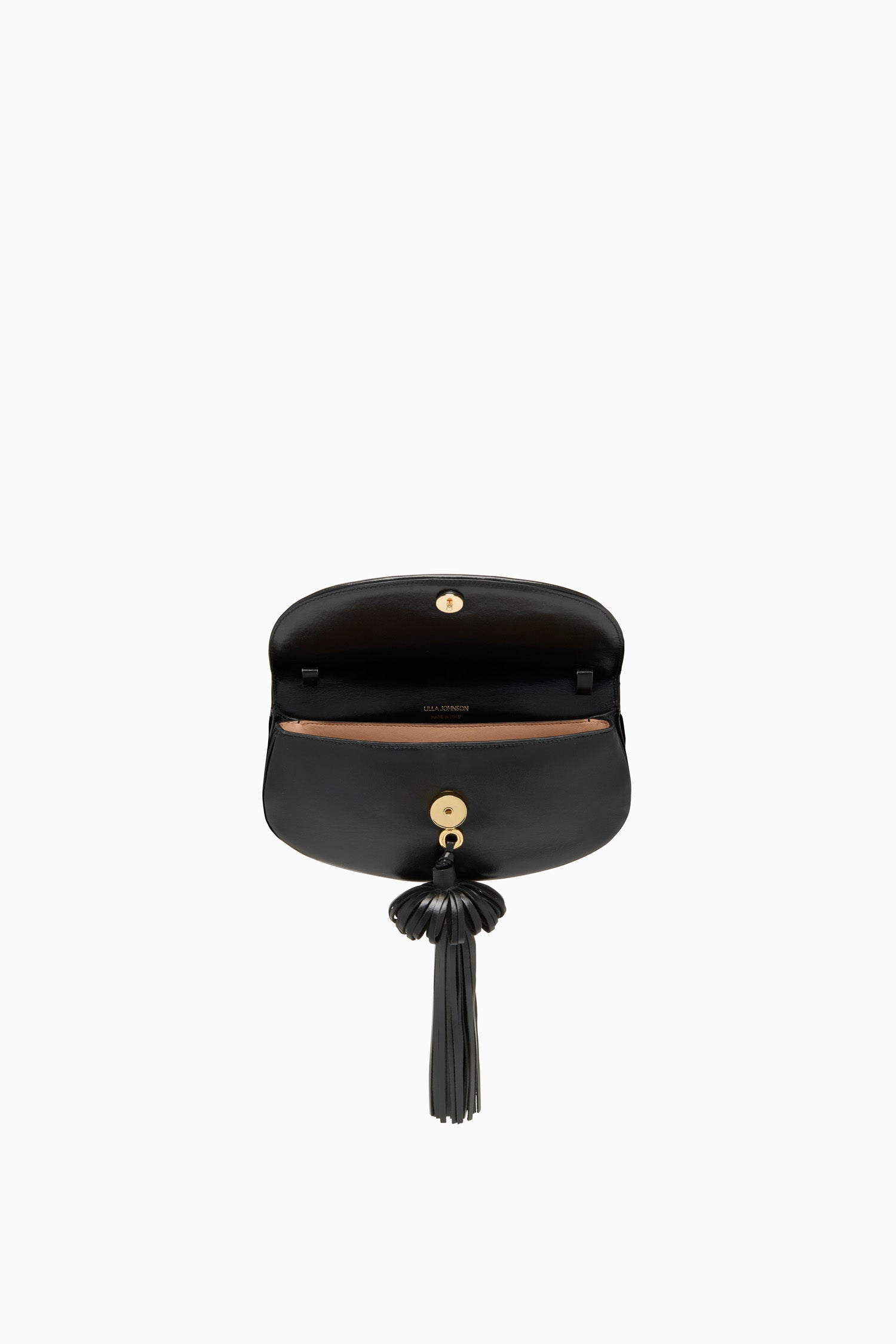 Ulla Johnson Paloma Tassel Flap Bag - Noir