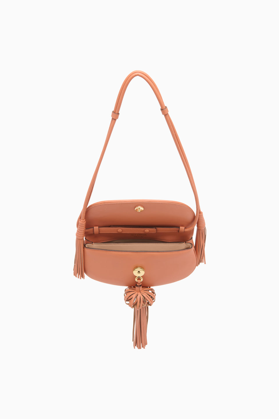 Paloma Tassel Flap Bag - Rose
