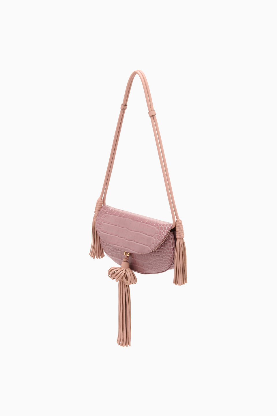 ⁣⁢Sac à rabat à pampille Paloma - Rosa⁤⁣