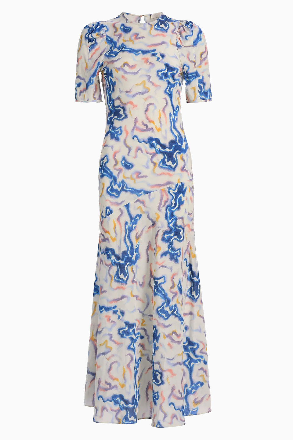 Sabi SS Silk Dress - Prism