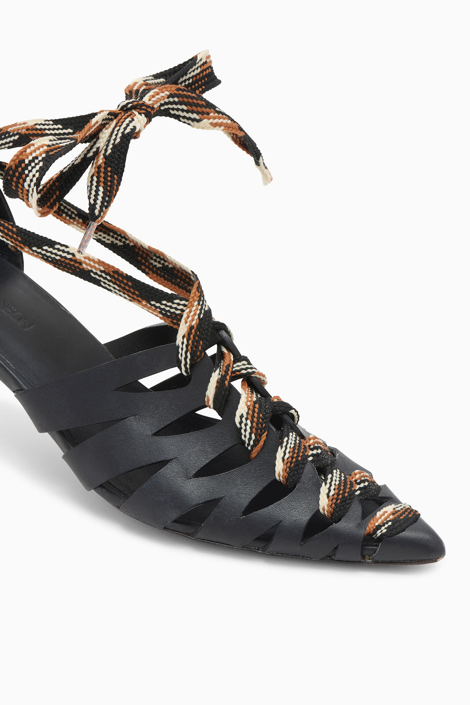 Allegra Kitten Heel - Noir