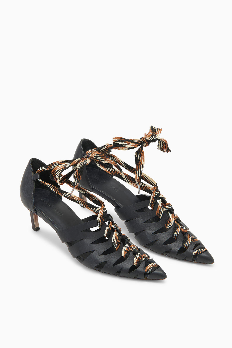 Allegra Kitten Heel - Noir