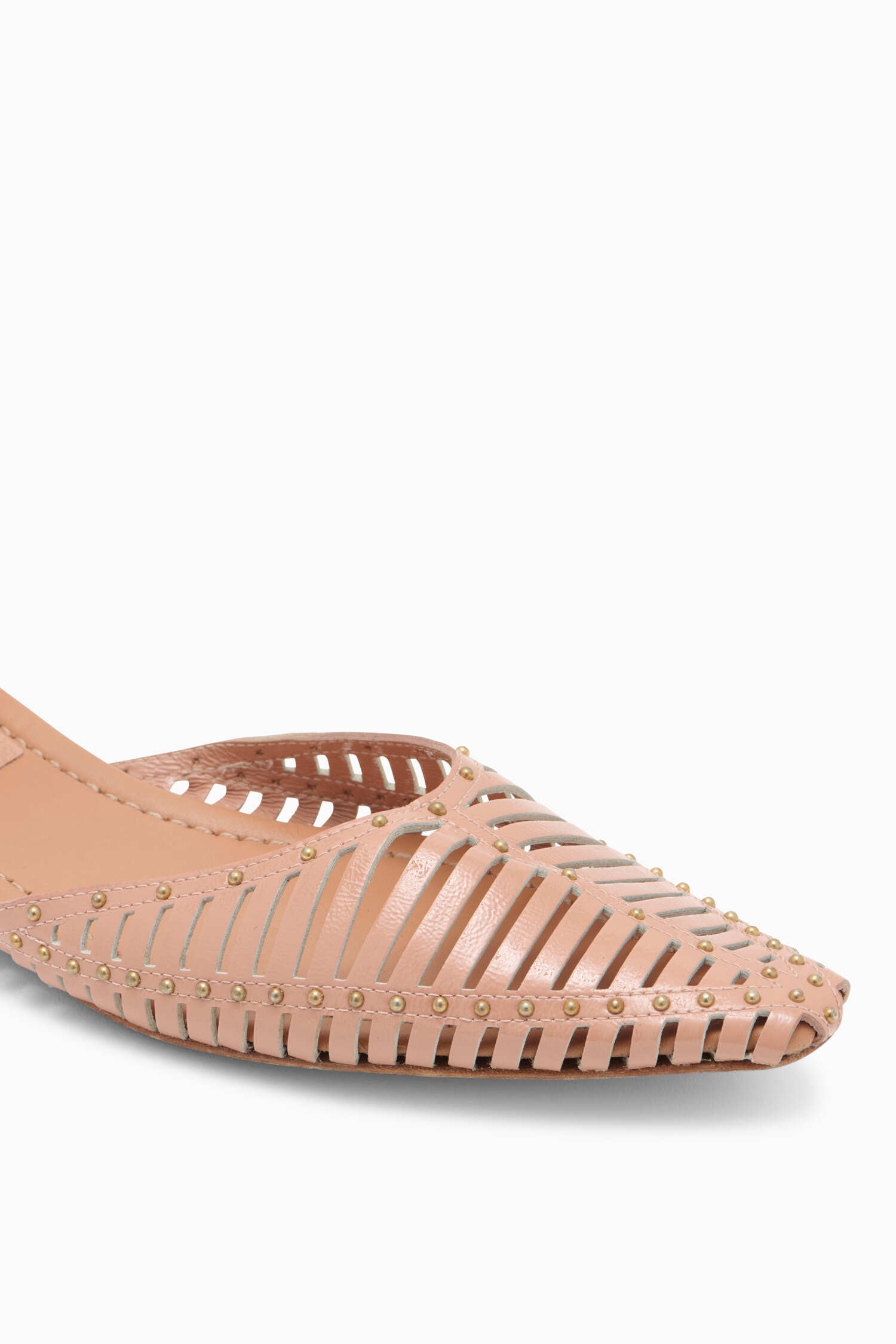 Violette Cage Flat - Sienna Brown Leather Sandal - Ulla Johnson Violette Cage Flat - Sienna Brown Leather Sandal - Ulla Johnson