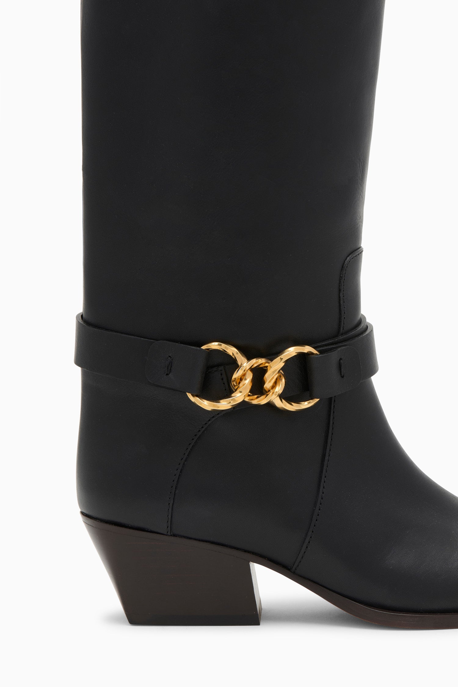 Willow Cowboy Boot - Noir