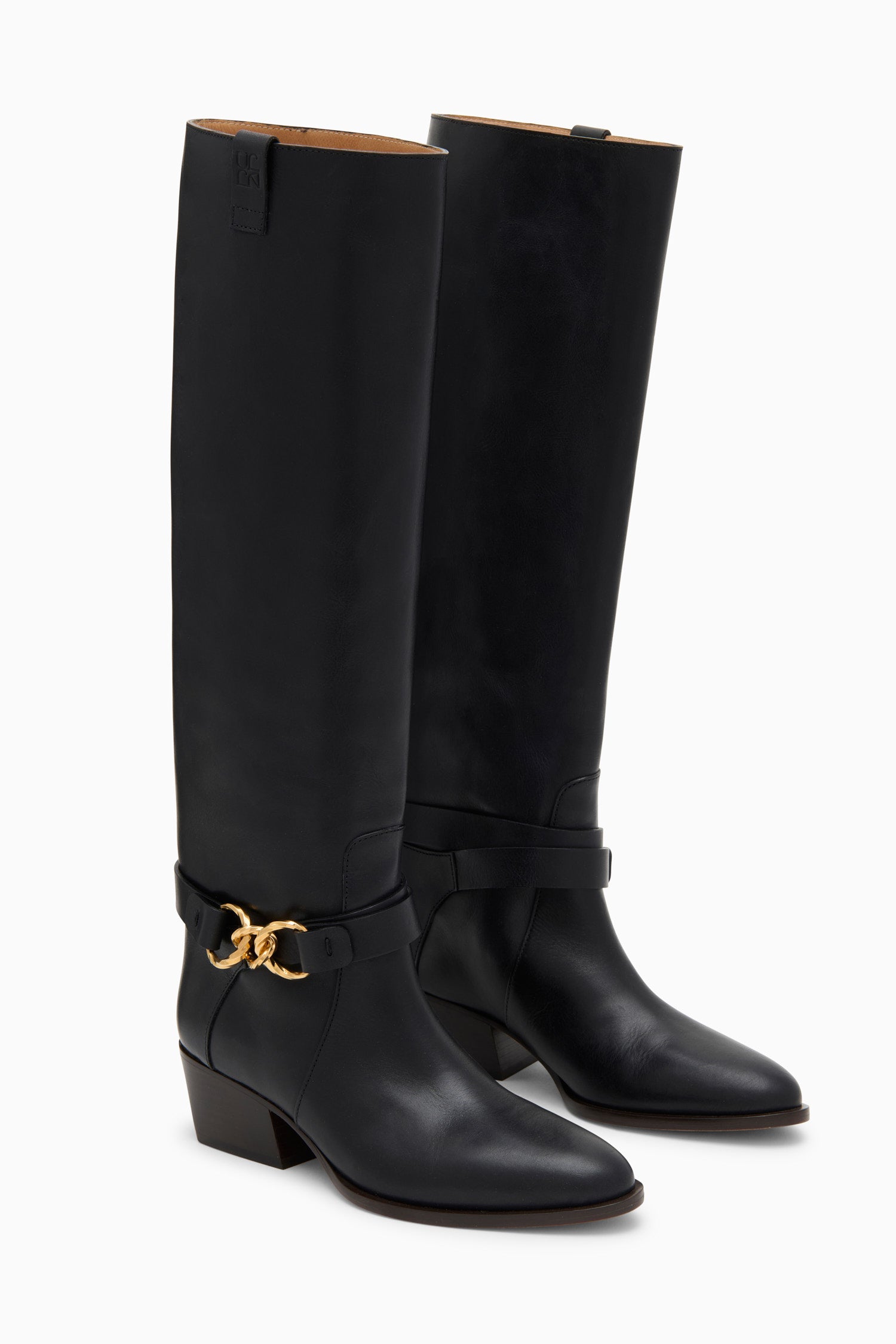 Willow Cowboy Boot - Noir