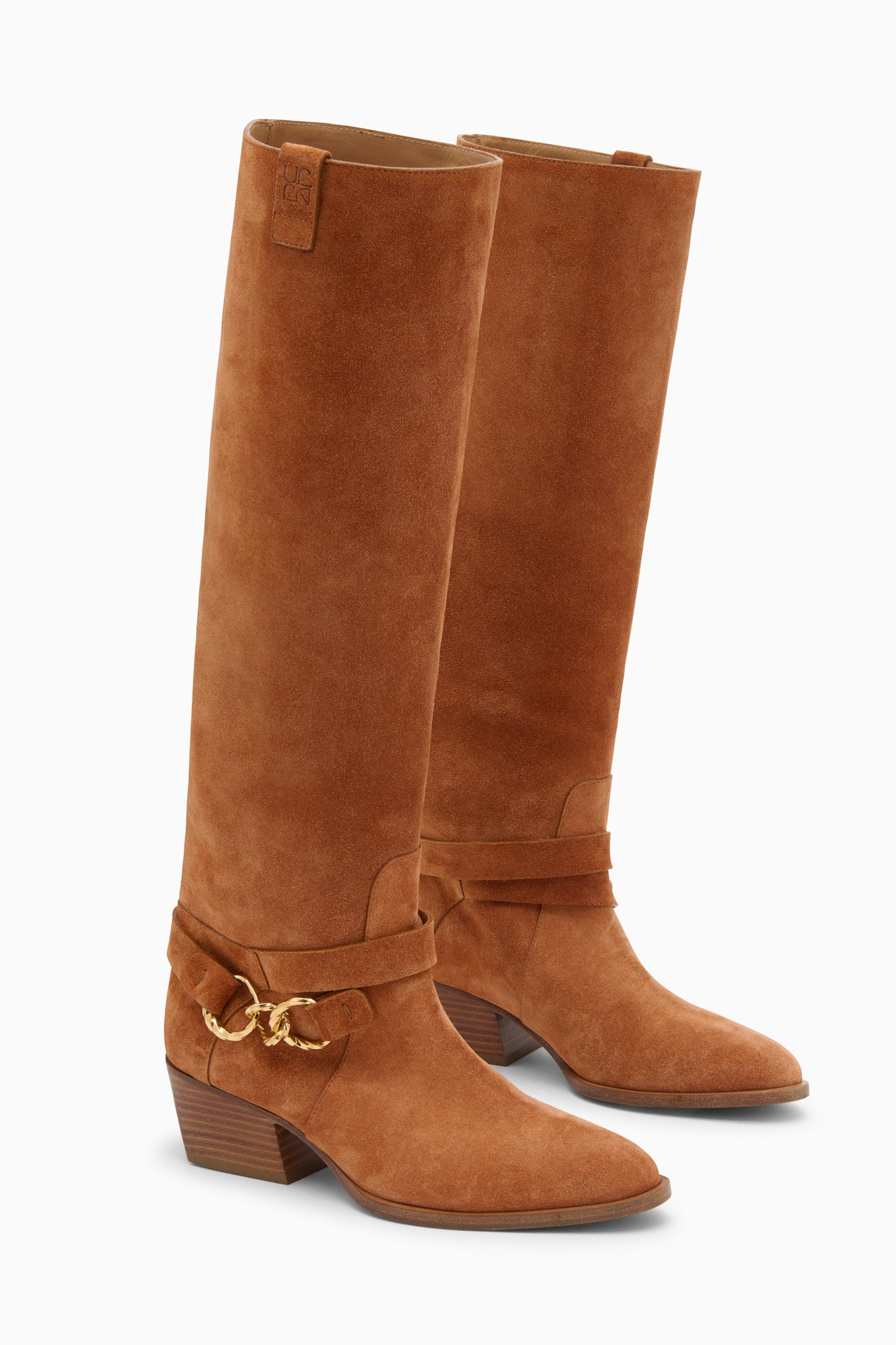 Ulla Johnson Willow Cowboy Boot - Pecan Brown