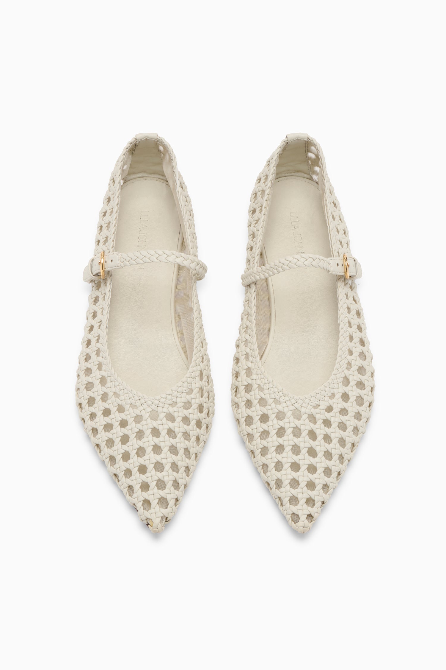 Ulla Johnson Gracie Pointy Toe Flat - Cowrie