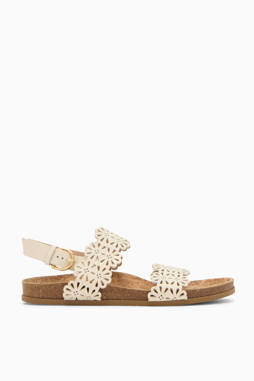 Calliope Eyelet Sandal - Cowrie