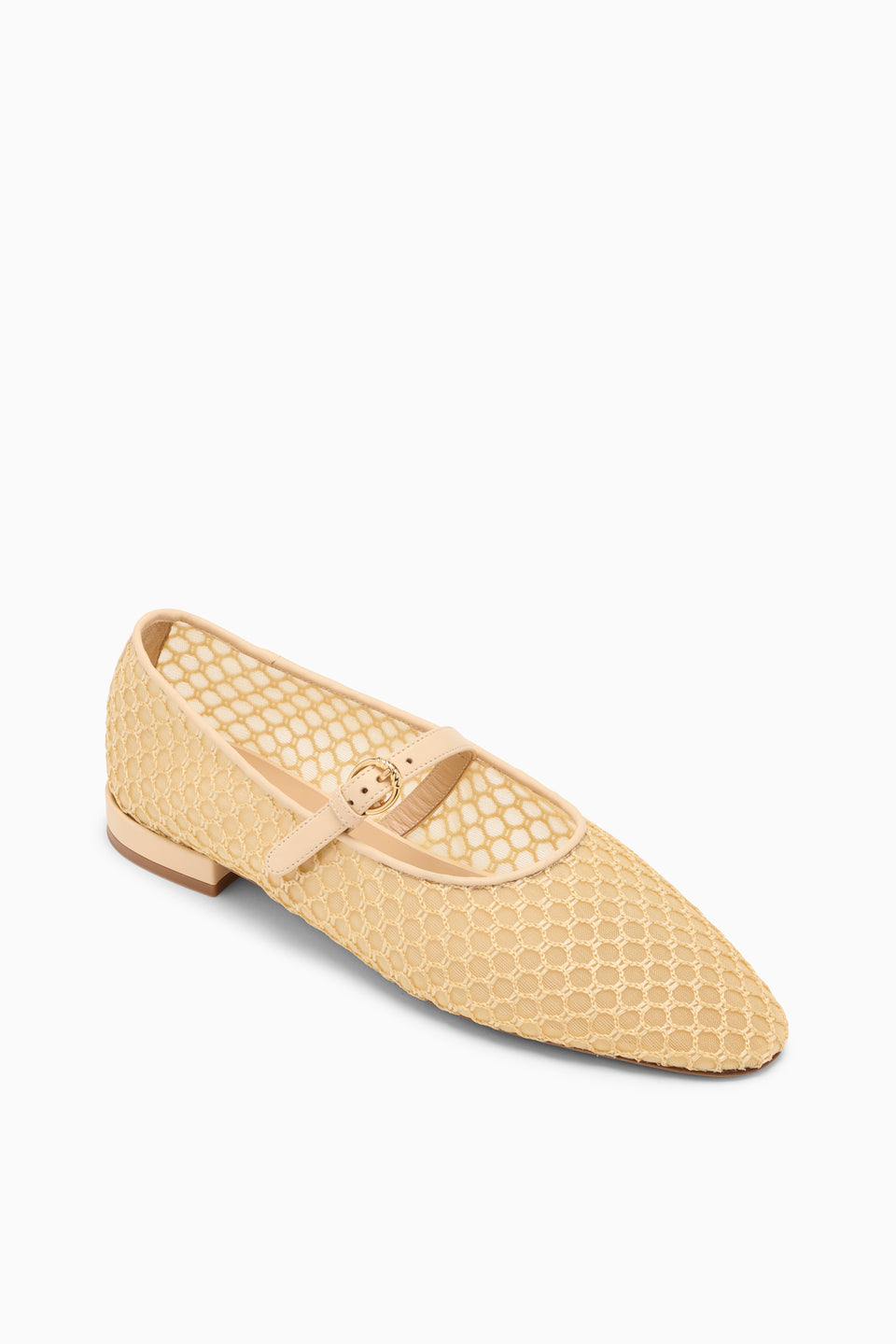 Isobel Mesh Ballet Flat - Sand