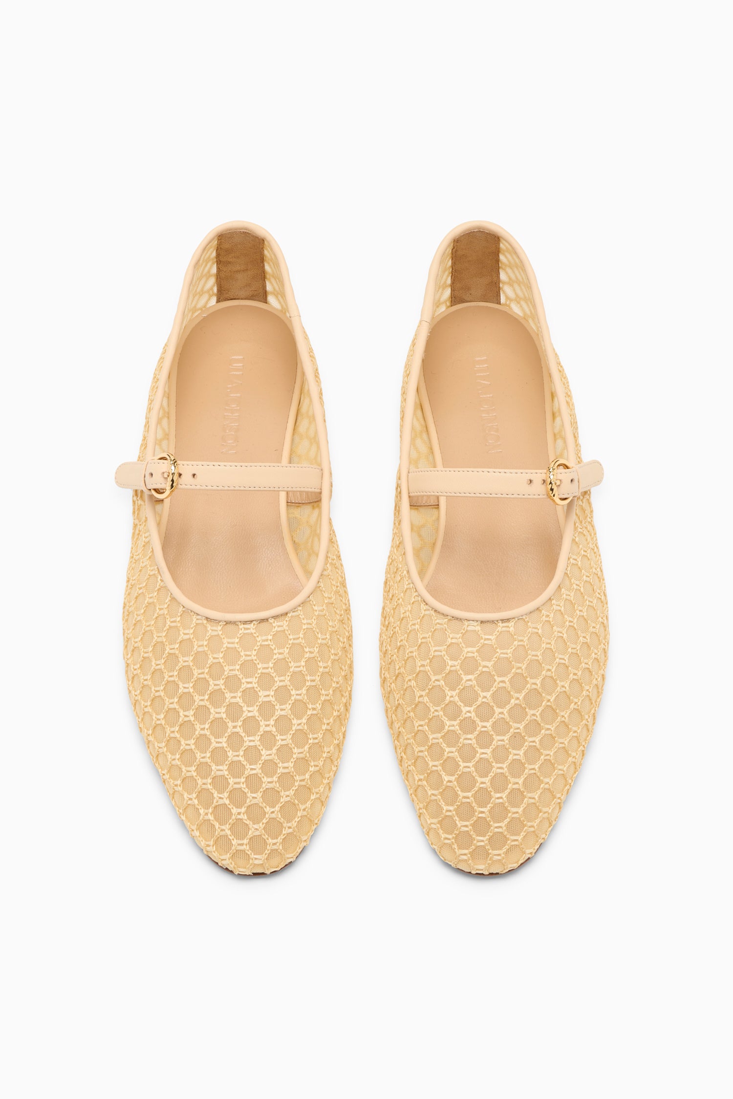 Ulla Johnson Isobel Mesh Ballet Flat - Sand