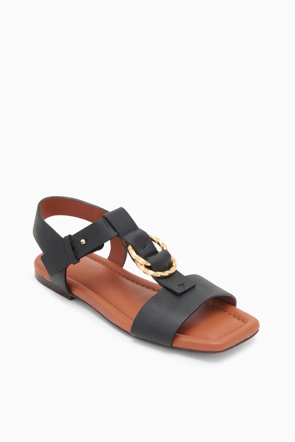 Mimi Ring Sandal - Noir Colorblock