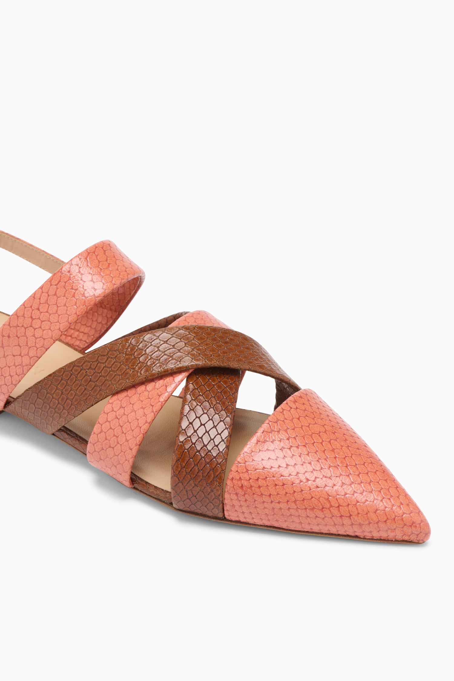 Tallulah Woven Flat - Rosewood