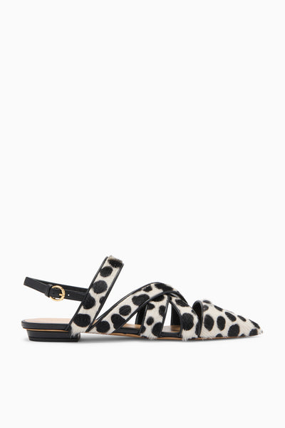 Tallulah Woven Flat - Leopard