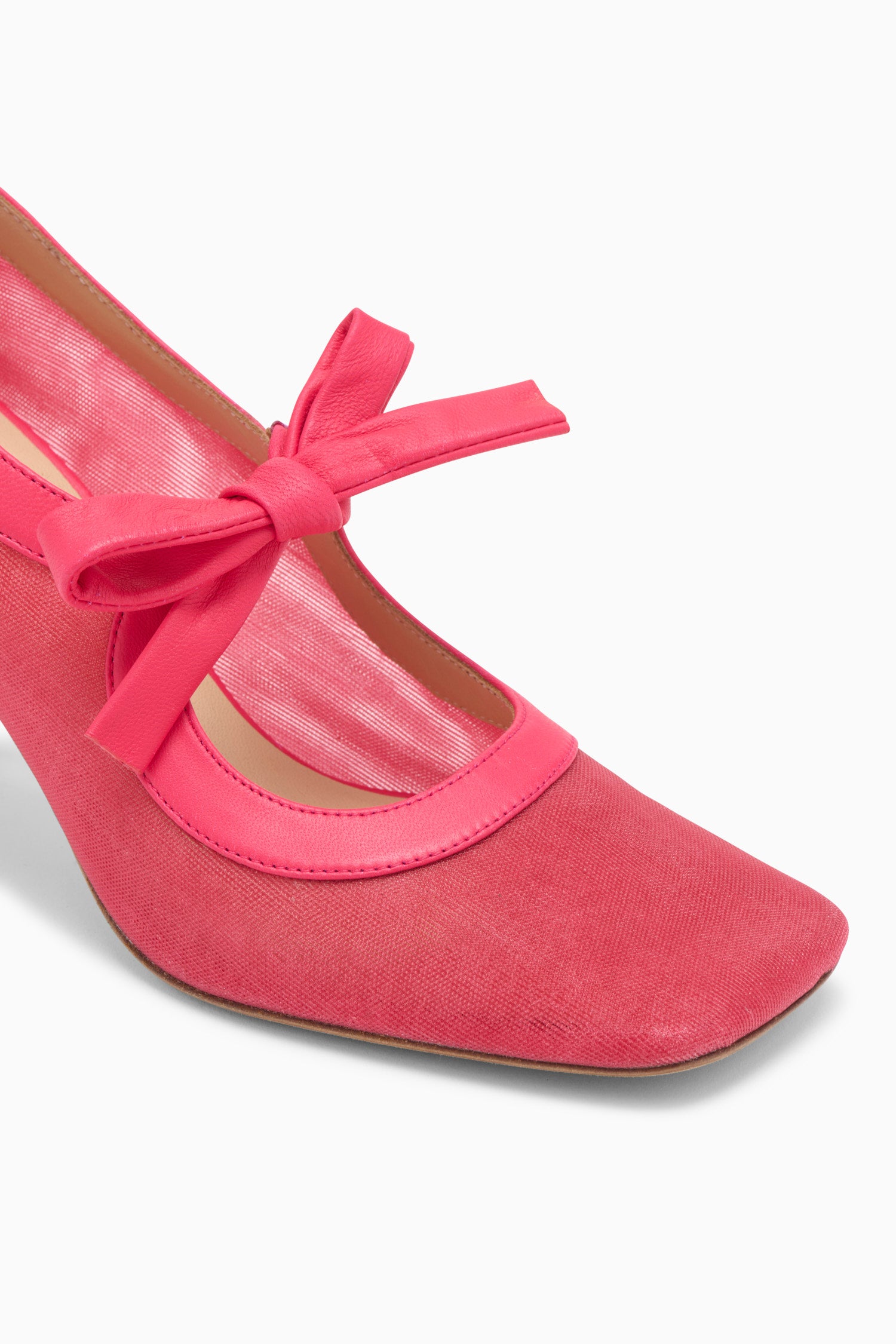 Ulla Johnson Cecily Heel - Fuchsia