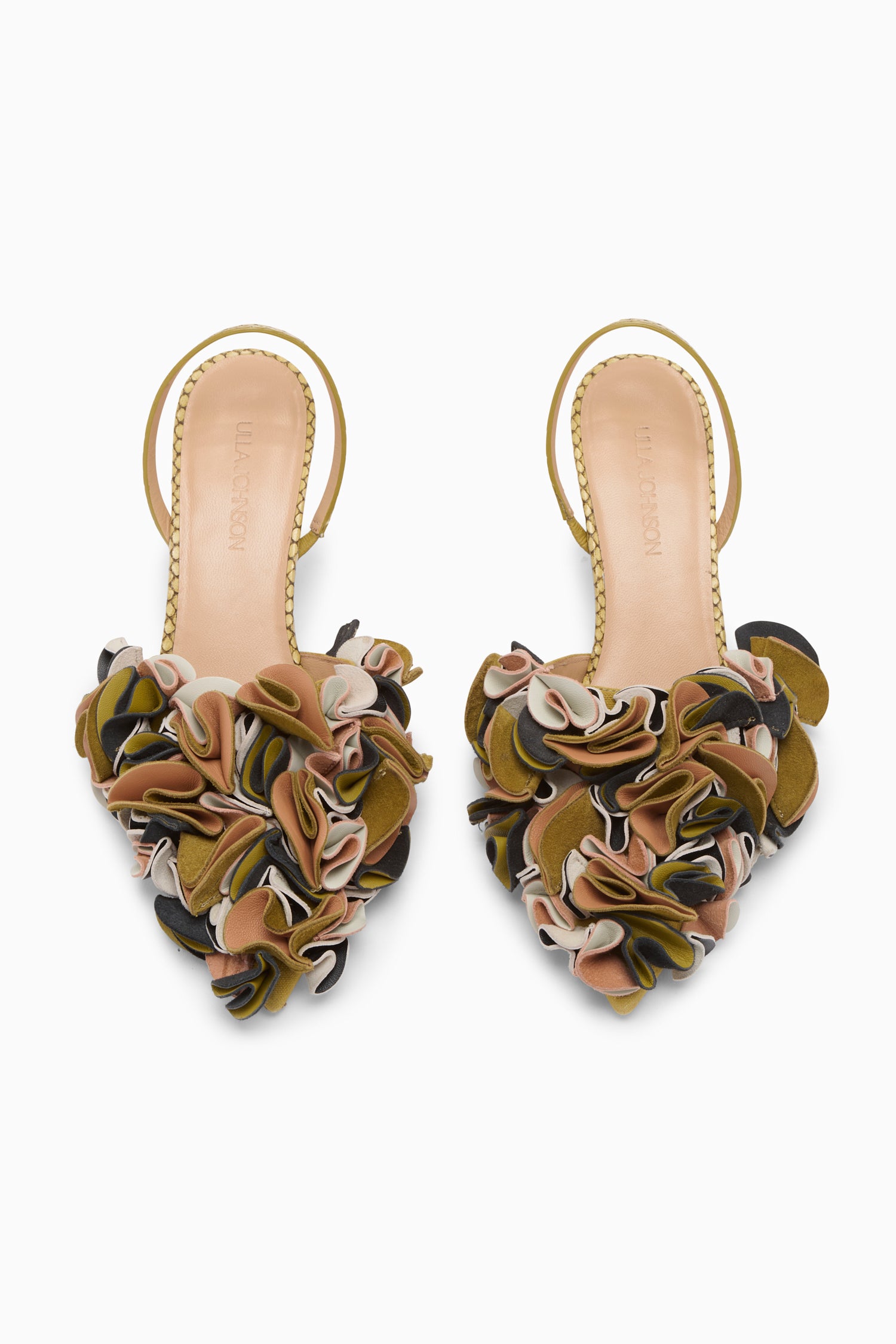 Ulla Johnson Shira Kitten Heel - Pistachio
