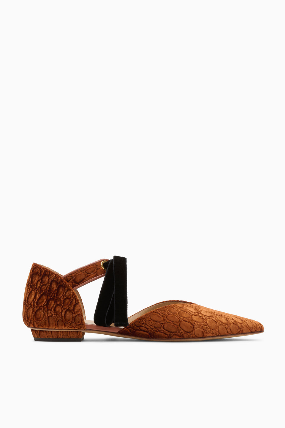 Corinna Eyelet Flat - Sierra