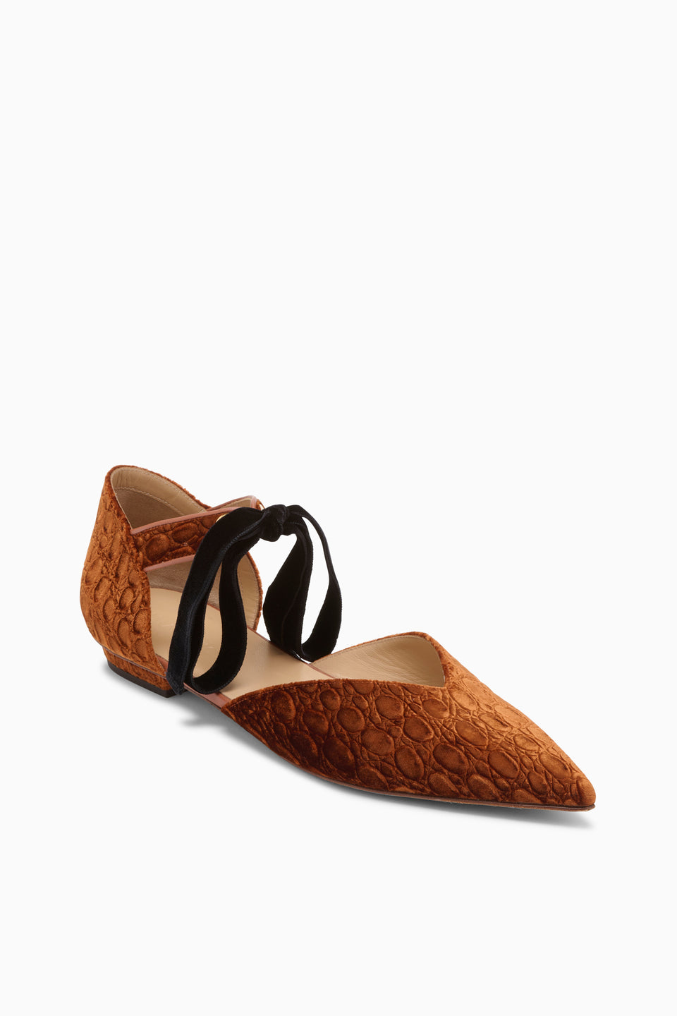 Corinna Eyelet Flat - Sierra