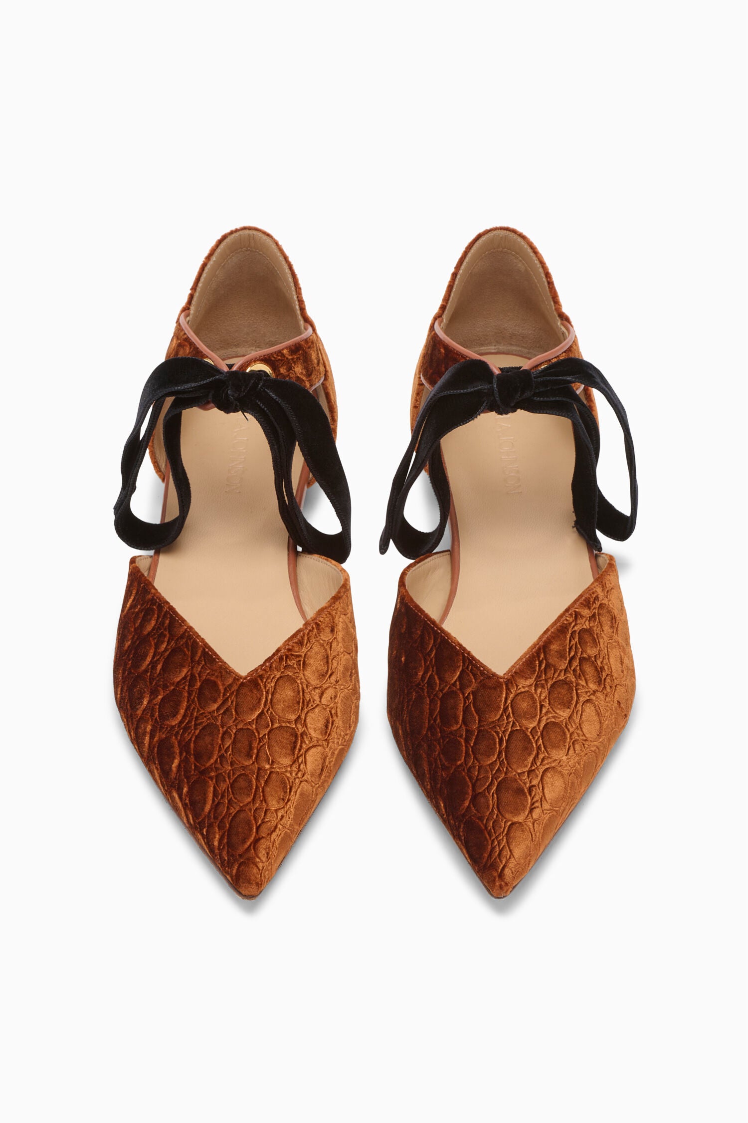 Corinna Eyelet Flat - Sierra