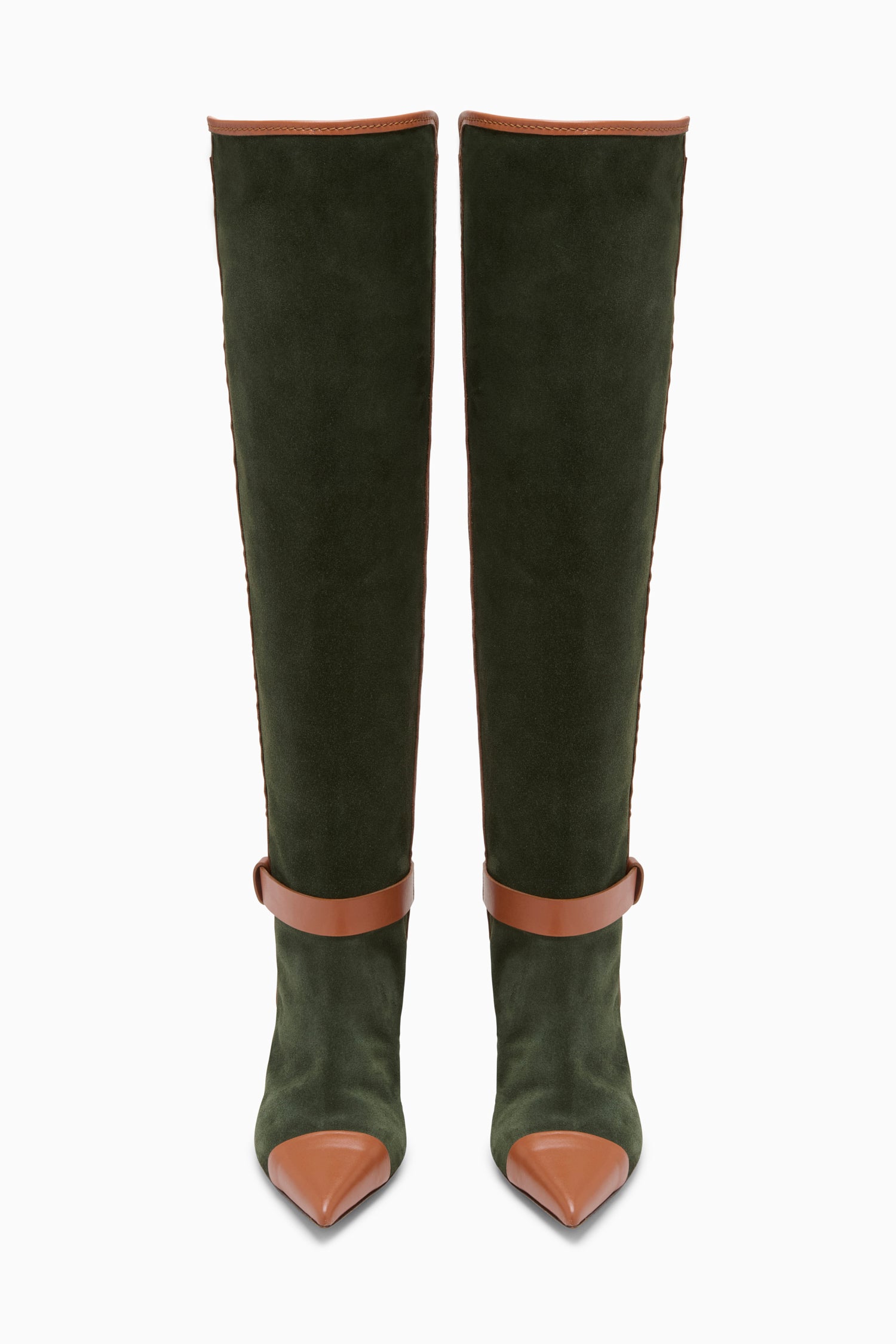 Ulla Johnson Kiki Patchwork Boot - Militaire Mixte