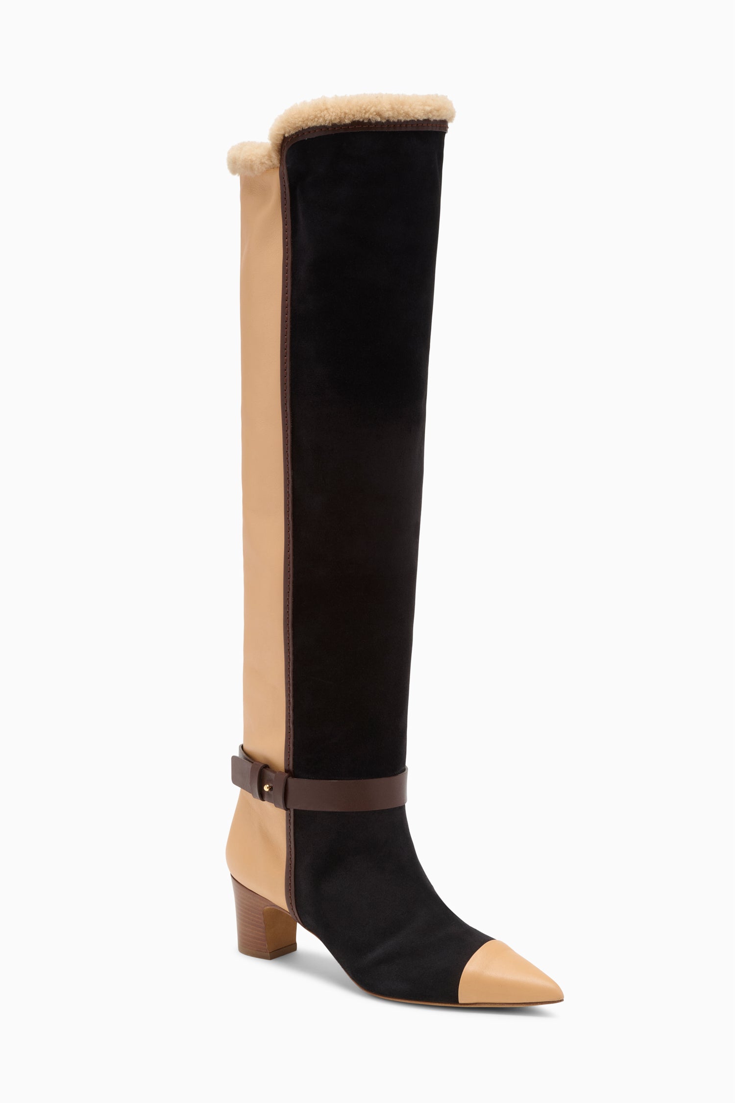 Kiki Patchwork Boot - Almond Mixte