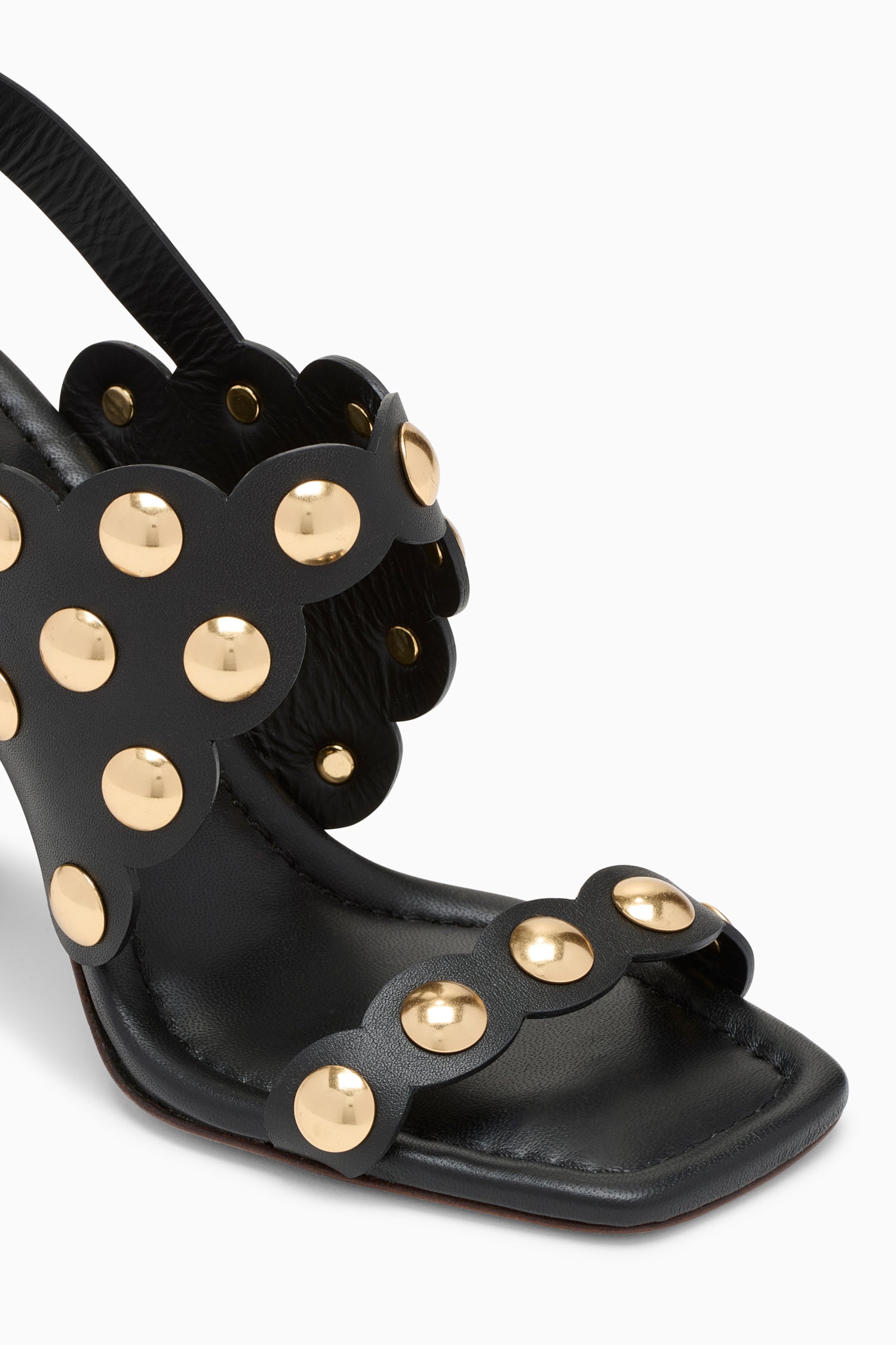 Vendome Studded High Heel - Noir