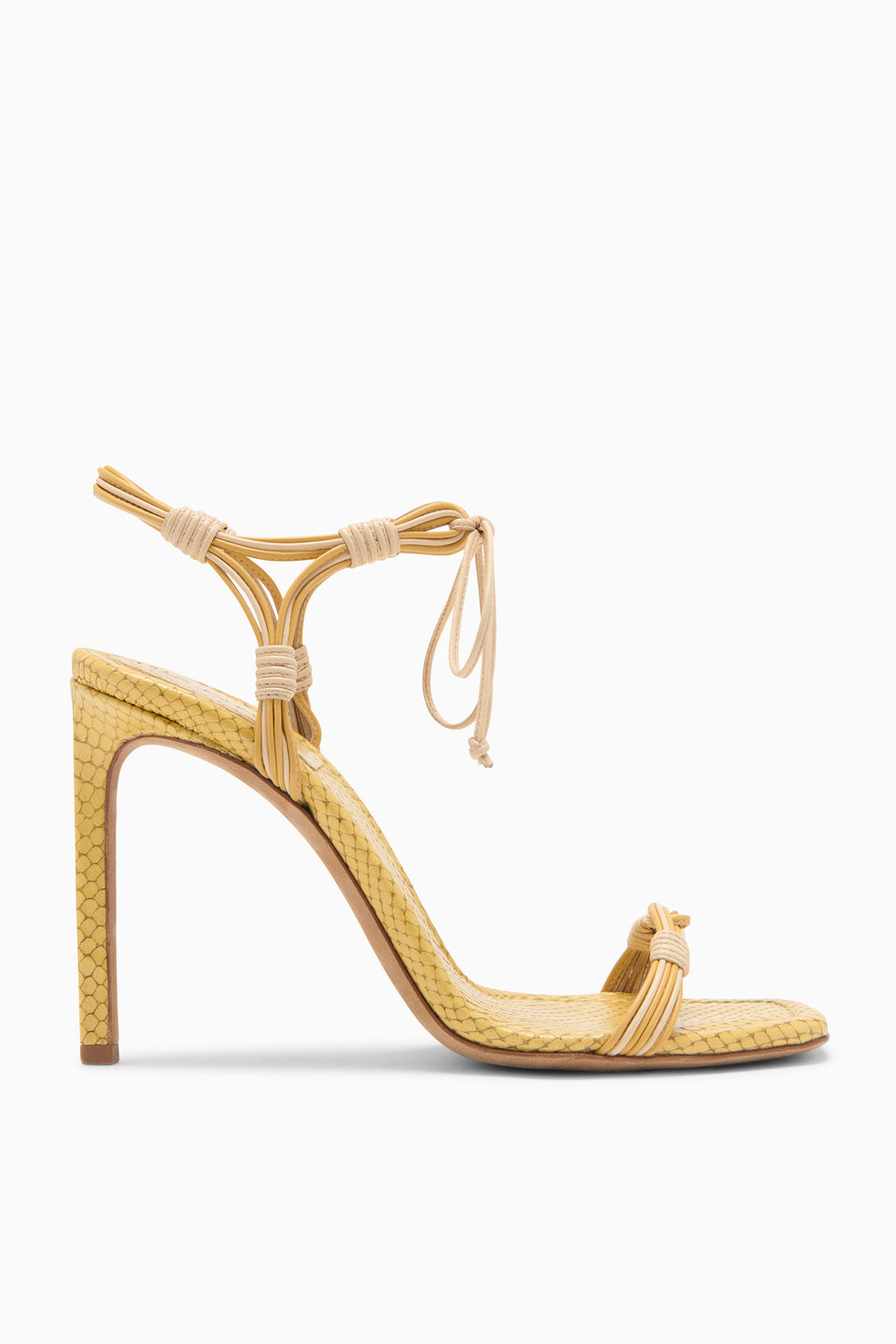 Aris Novel Strap High Heel - Lotus