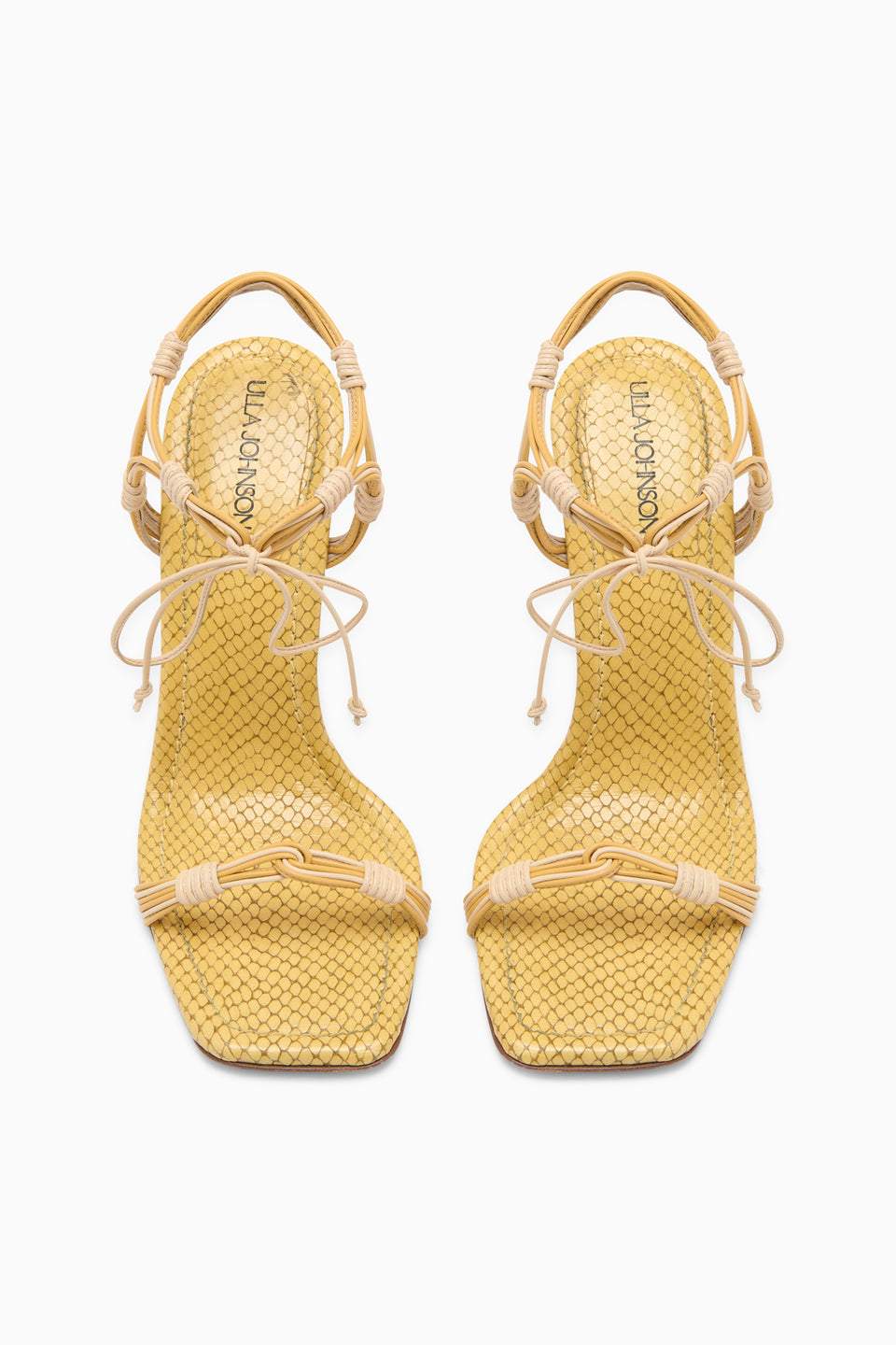 Aris Novel Strap High Heel - Lotus