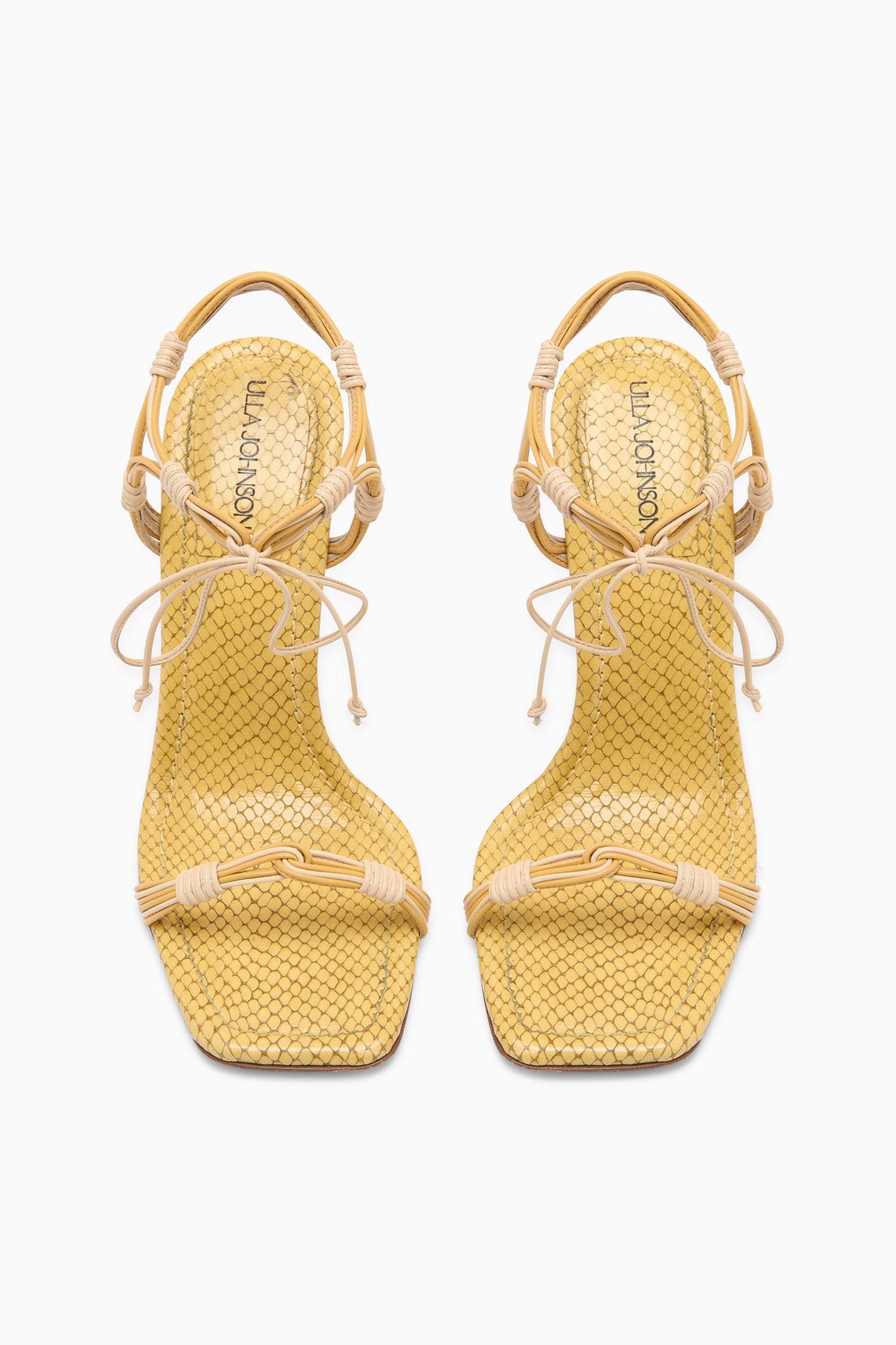 Ulla Johnson Aris Novel Strap High Heel - Lotus