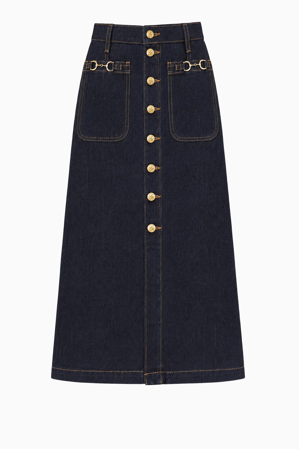 The Lisbet Denim Skirt - Tigris