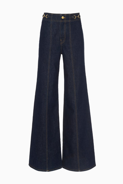 The Delphine Jean - Tigris High Rise Kick Flare Jean - Ulla Johnson