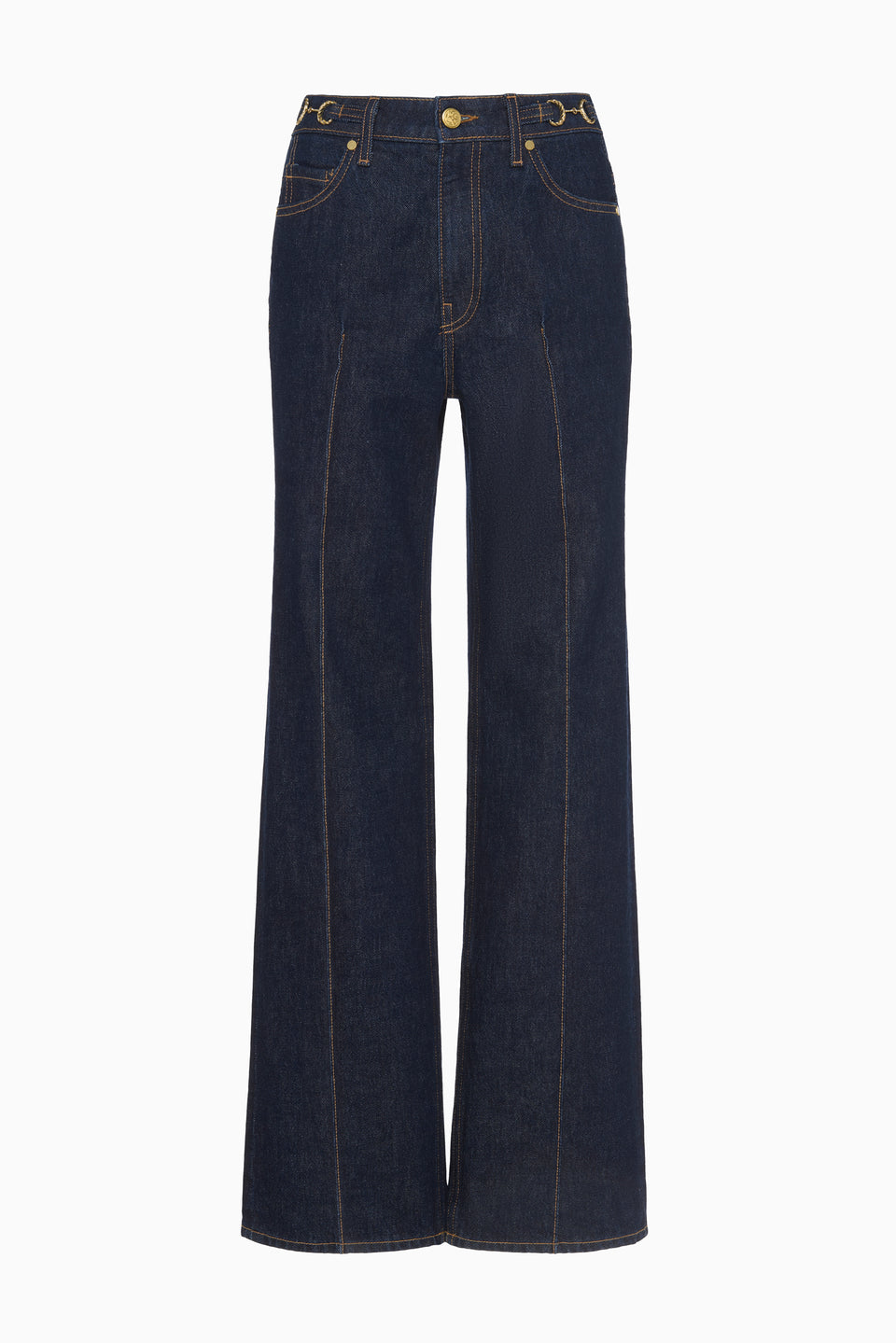 The Agatha Straight Leg Pintuck Jean - Tigris