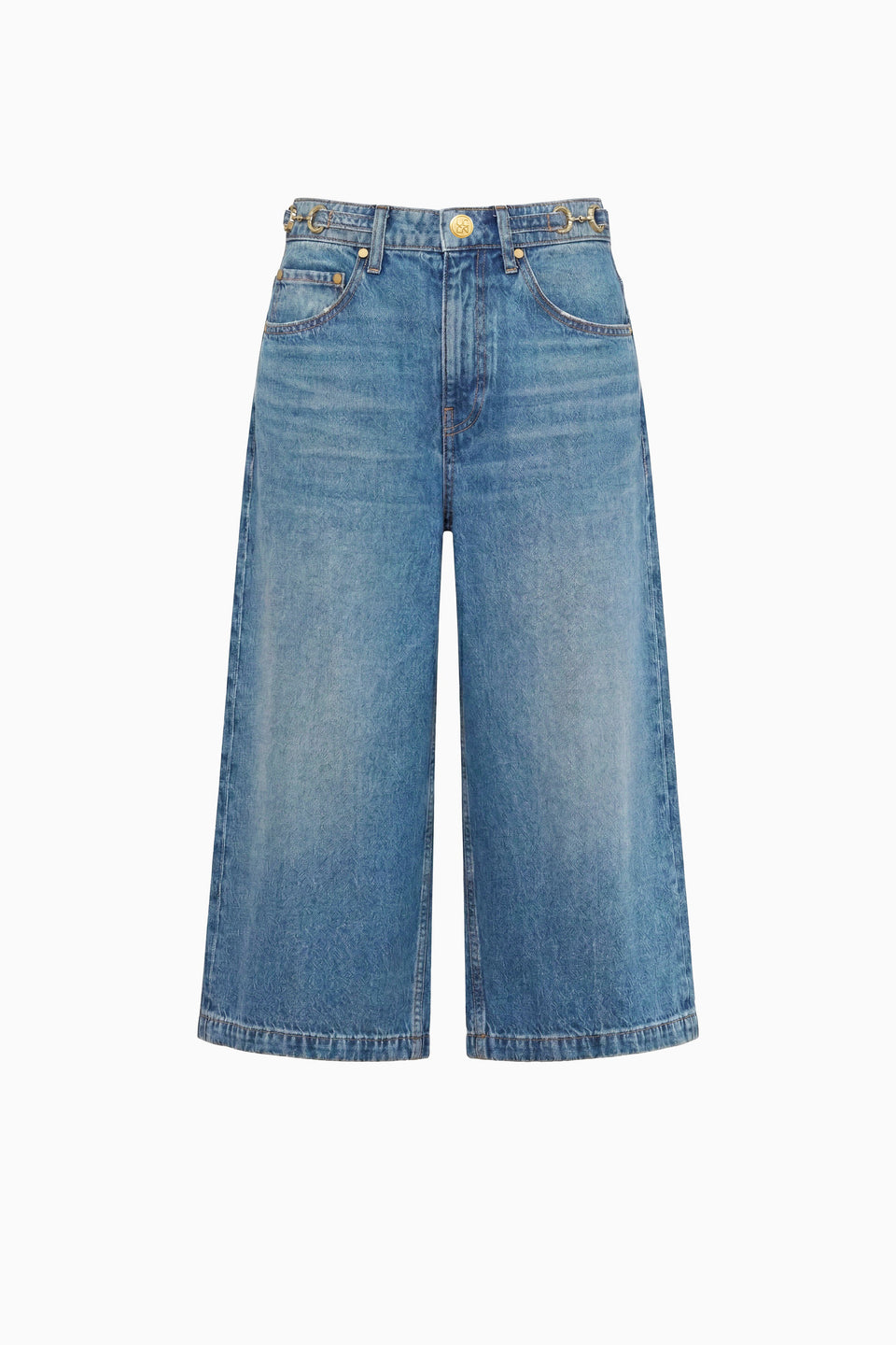 The Rowan Denim Culotte - Danube